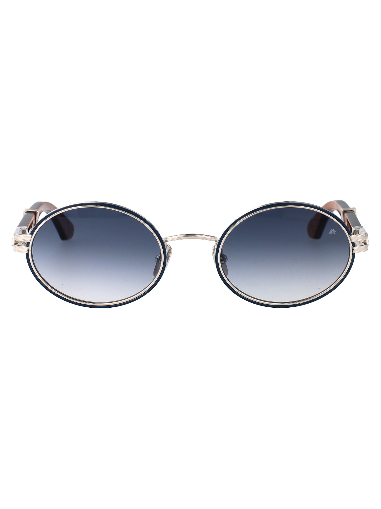 MAYBACH EYEWEAR Palladium Plated Titanium Sunglasses for All Seasons