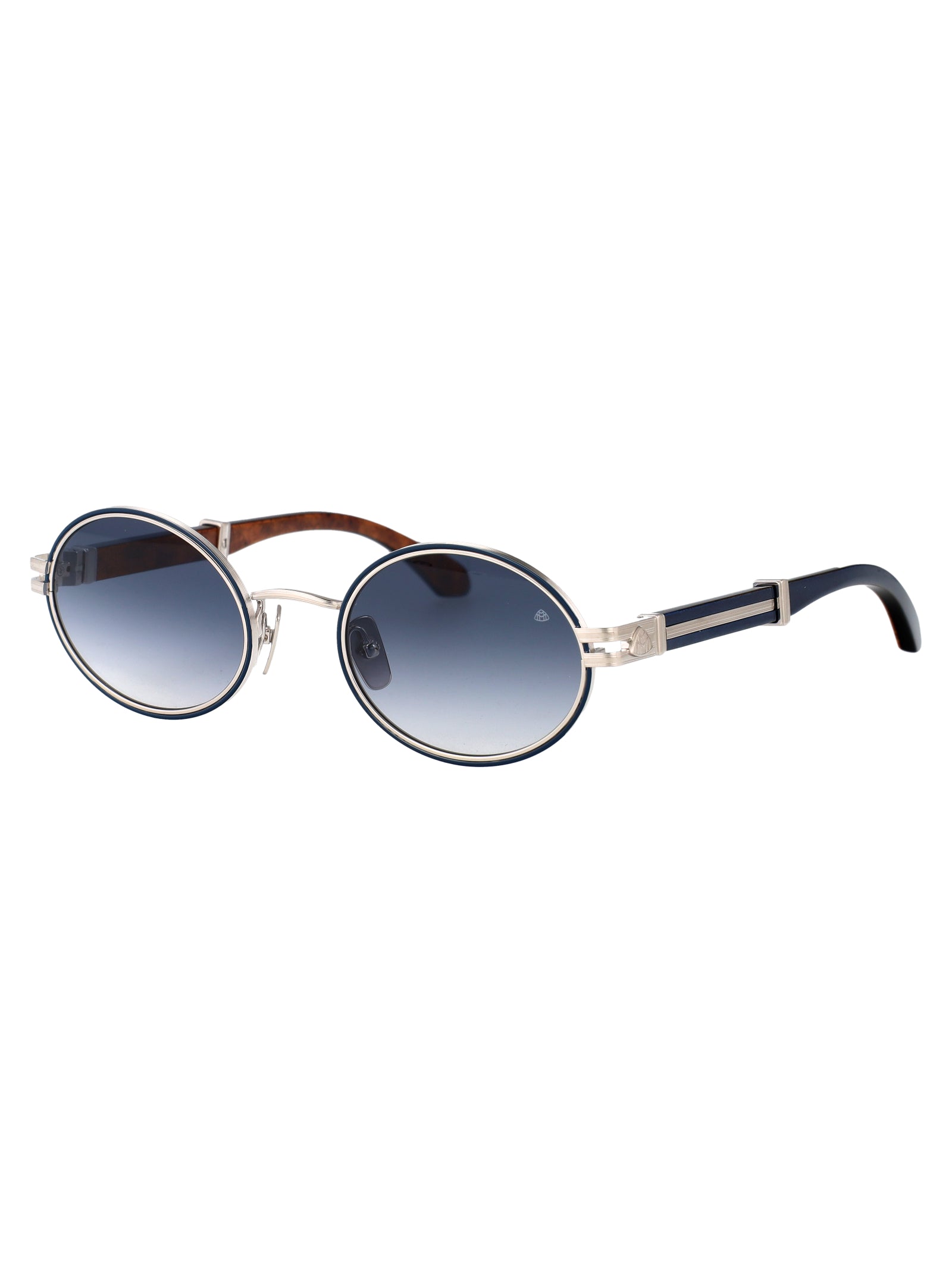 MAYBACH EYEWEAR Palladium Plated Titanium Sunglasses for All Seasons