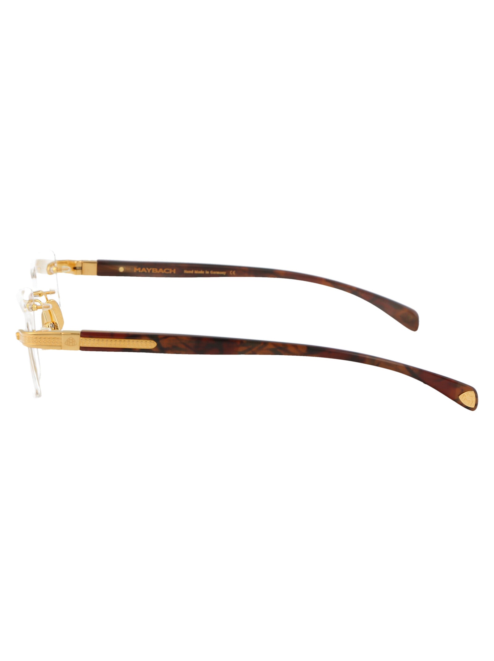 MAYBACH EYEWEAR Luxurious Horn and Titanium Optical Glasses
