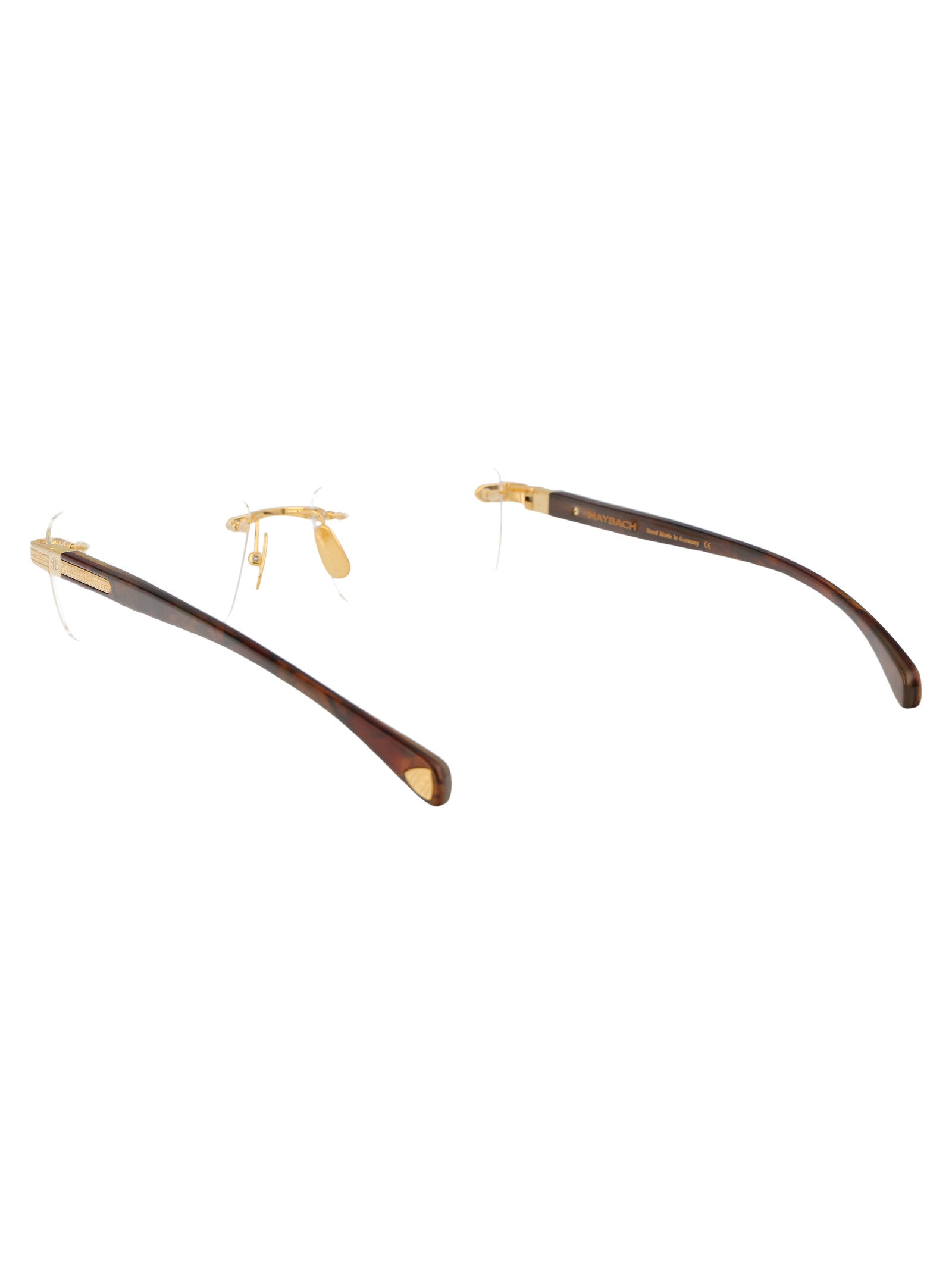 MAYBACH EYEWEAR Luxurious Horn and Titanium Optical Glasses