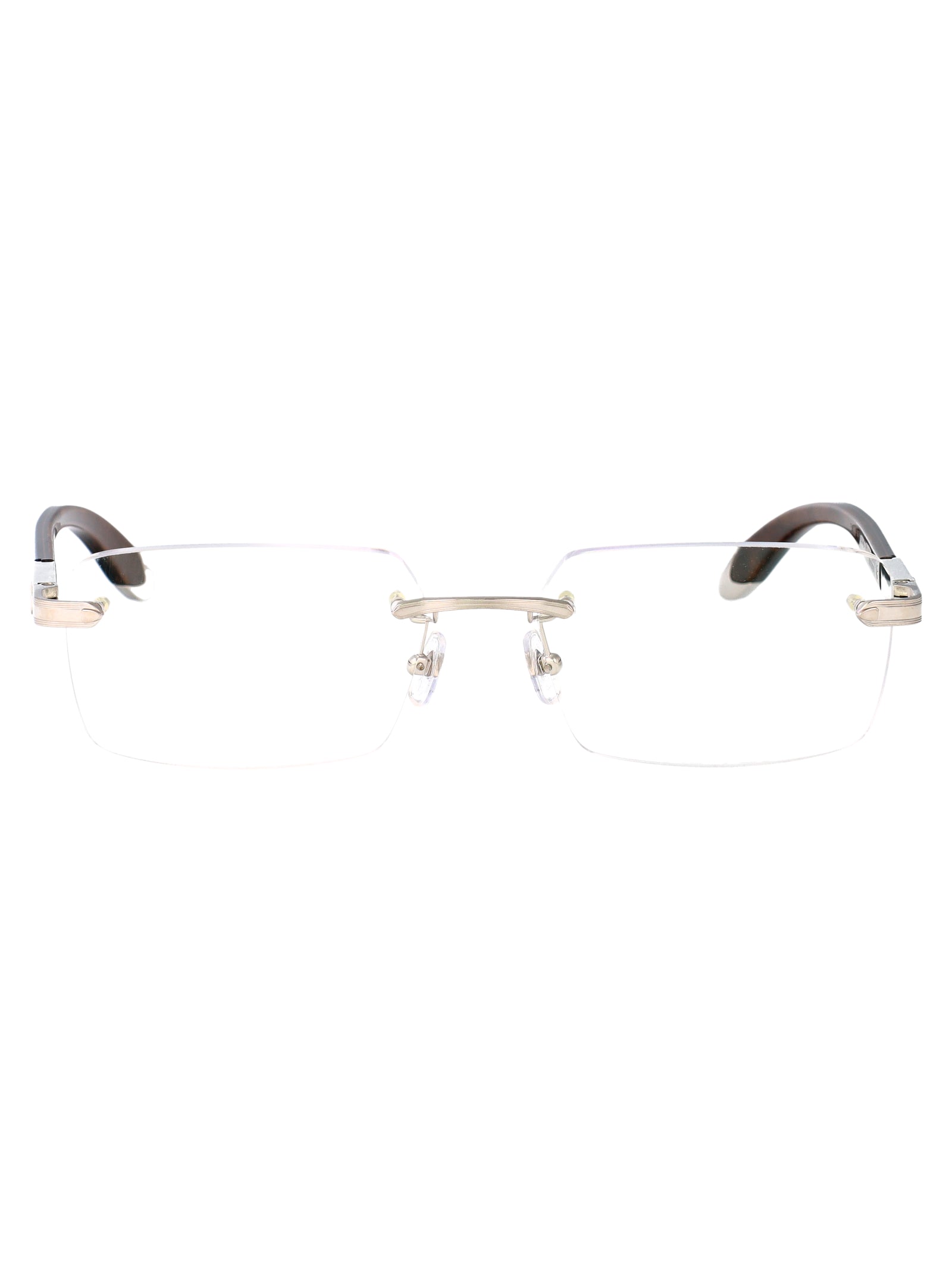 MAYBACH EYEWEAR Palladium Plated Titanium Glasses