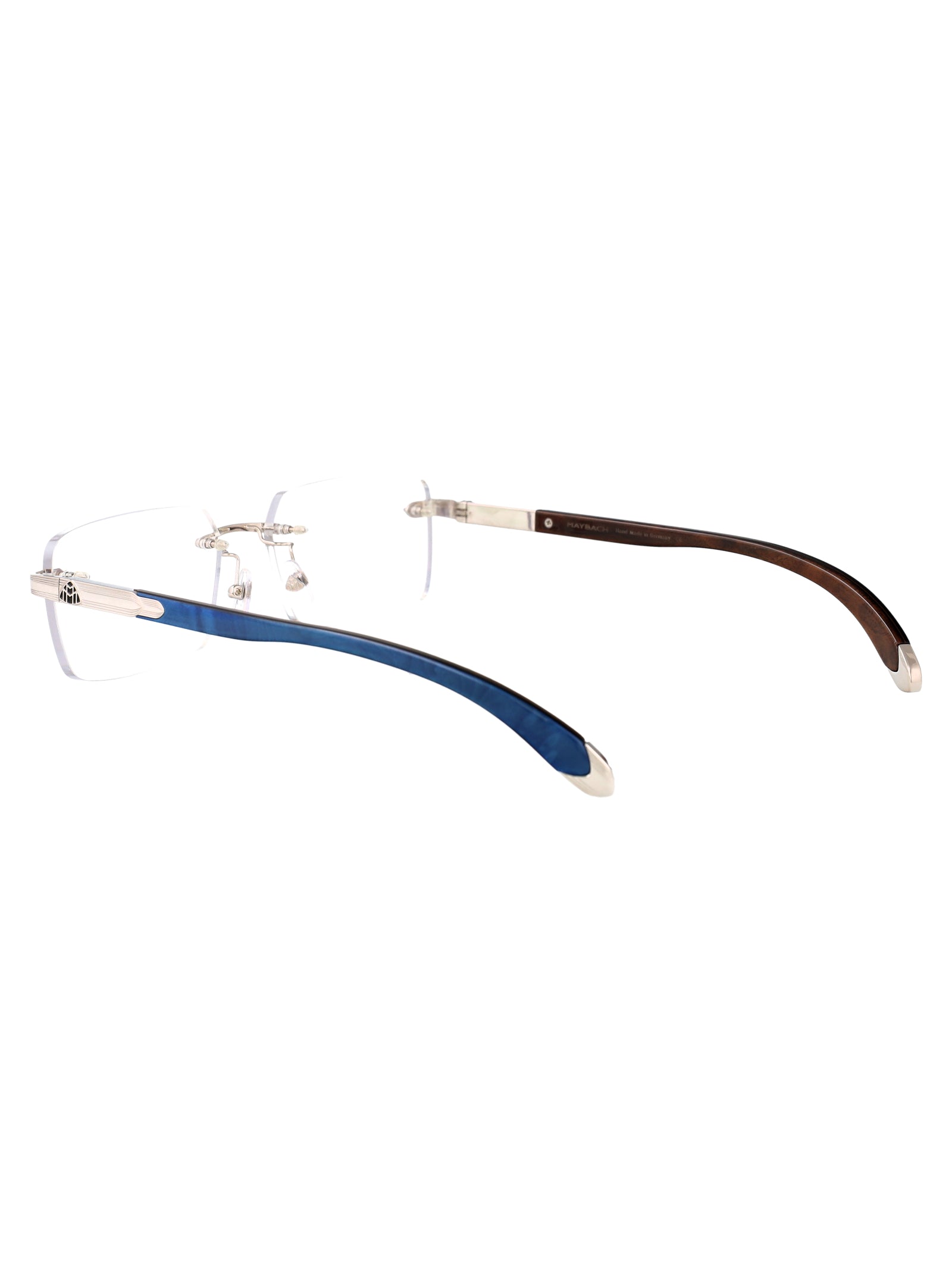 MAYBACH EYEWEAR Palladium Plated Titanium Glasses