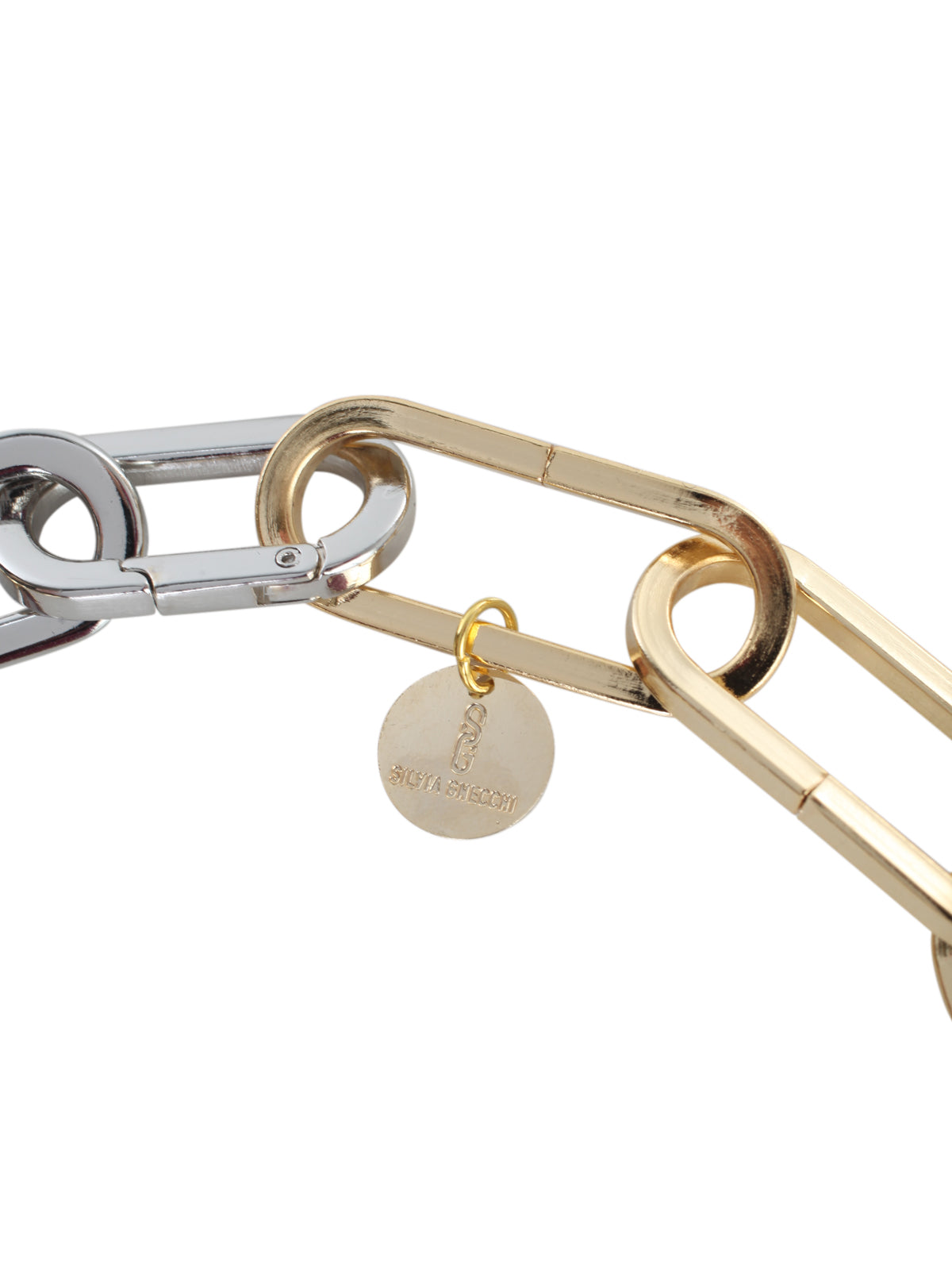 GNECCHI SILVIA The Thing Necklace with Rings - Mini Statement Piece