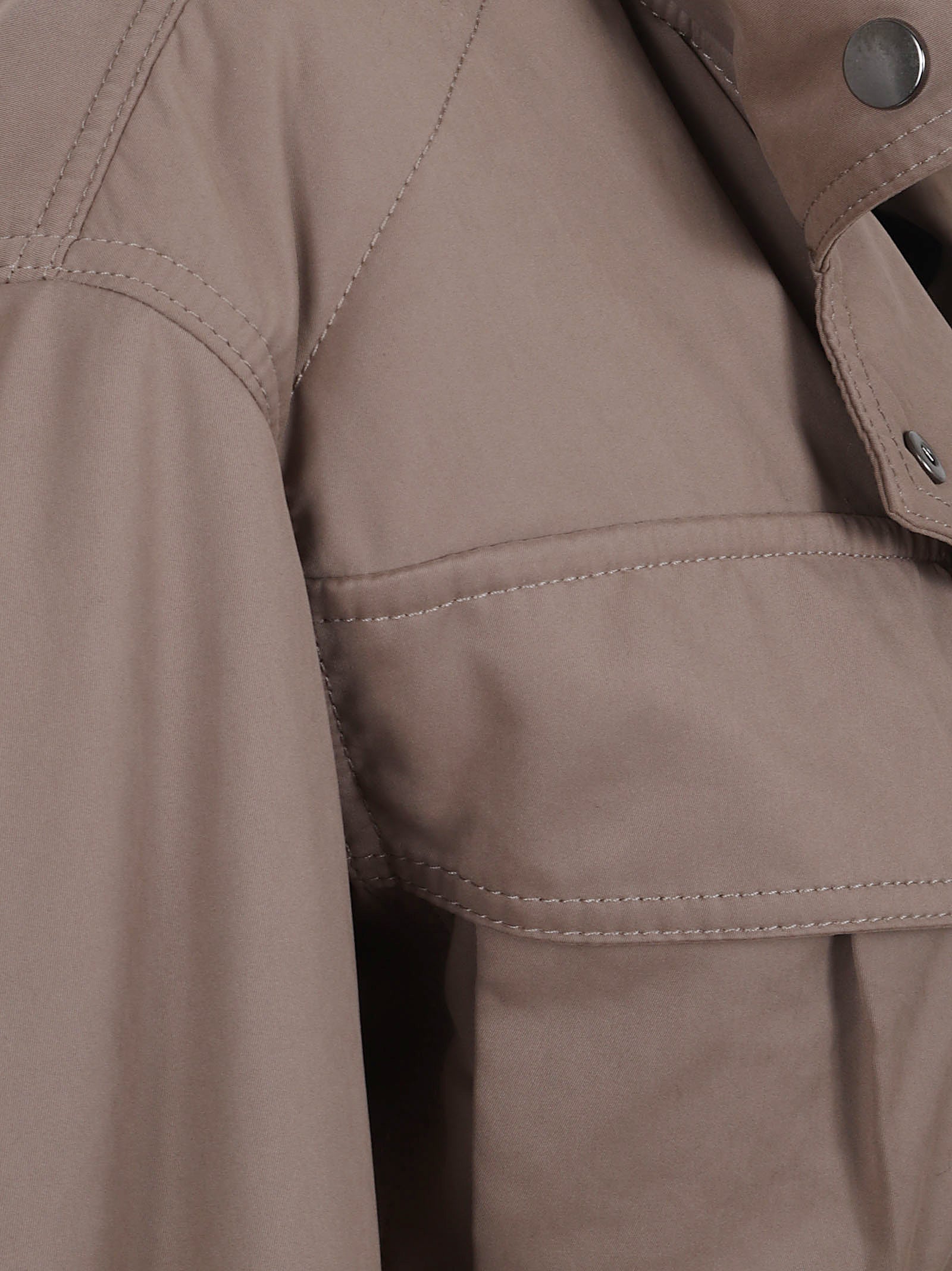 THE ANDAMANE Oversized Military-Inspired Jacket for Women