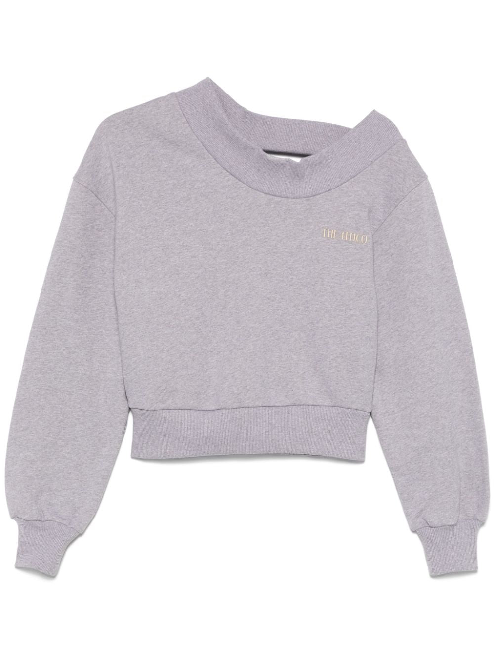 The Attico Women's Cut-Out Sweatshirt - Size 42 IT