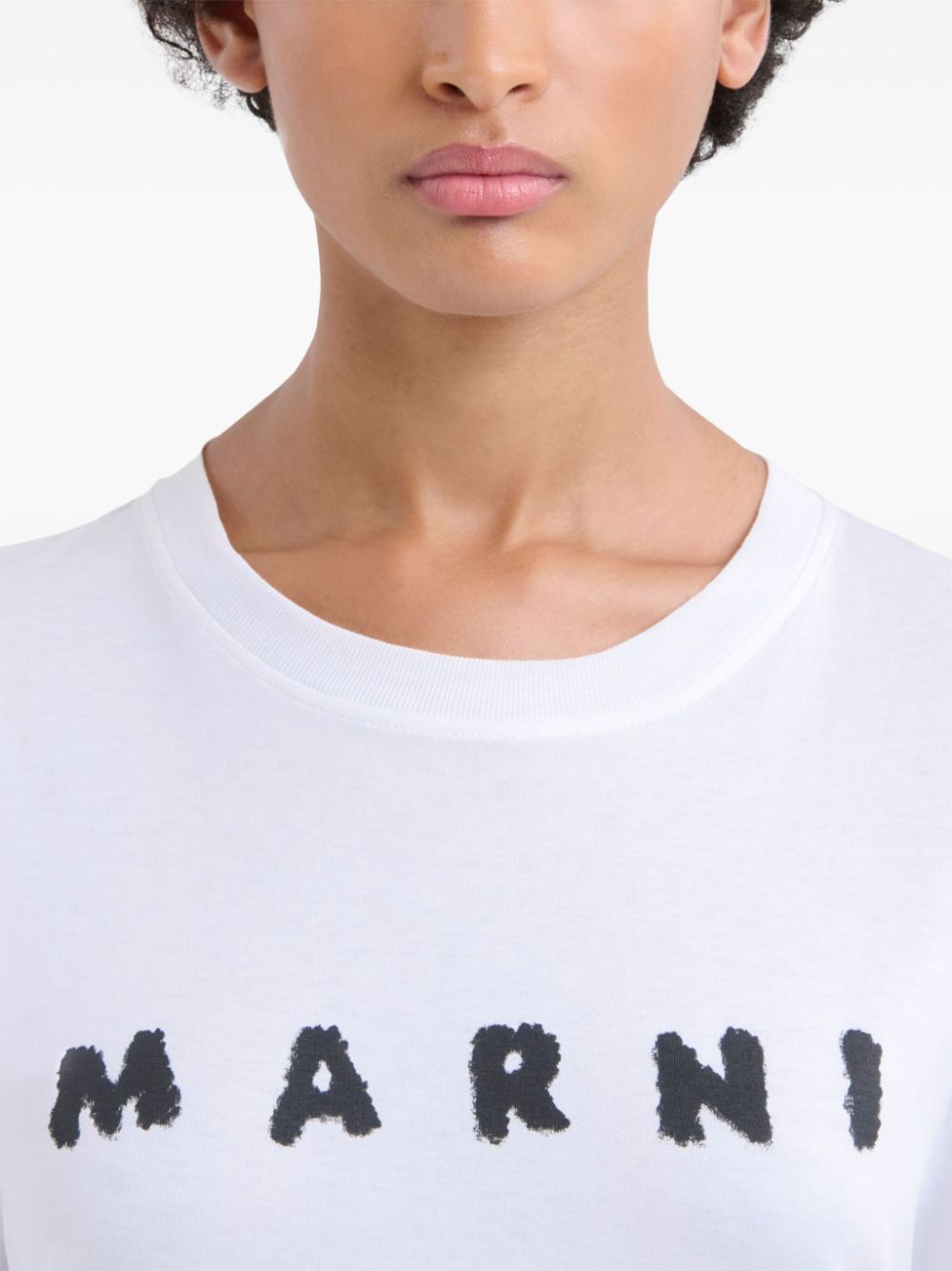 MARNI Classic Cotton T-Shirt for Women - SS25