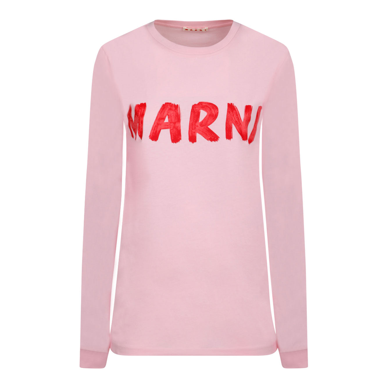 MARNI Cotton Knit T-Shirt for Women - SS24 Collection