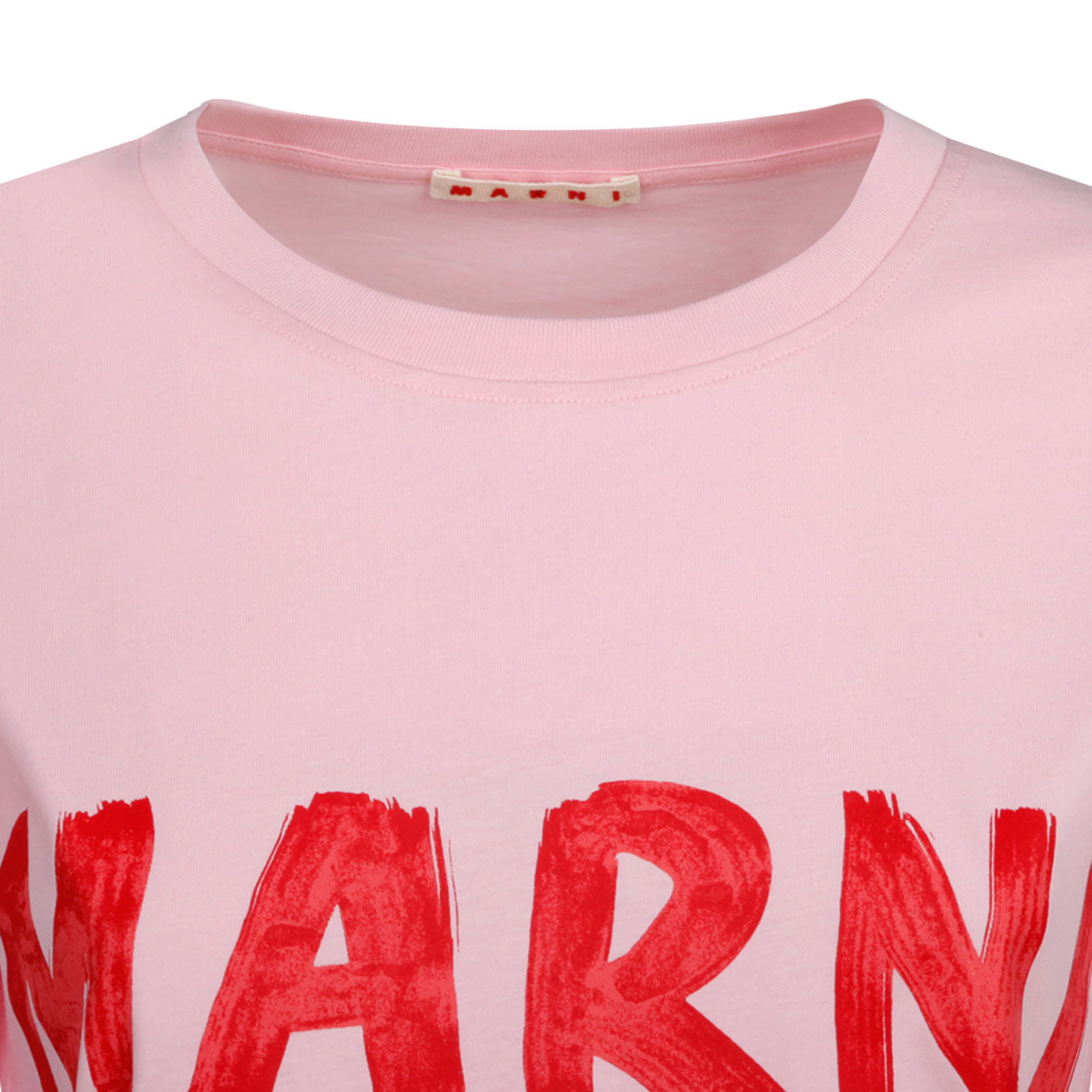 MARNI Cotton Knit T-Shirt for Women - SS24 Collection