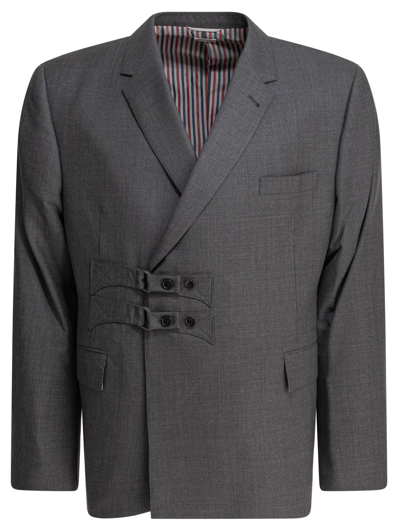 THOM BROWNE Classic Wool Jacket for Men - FALL WINTER 24/25