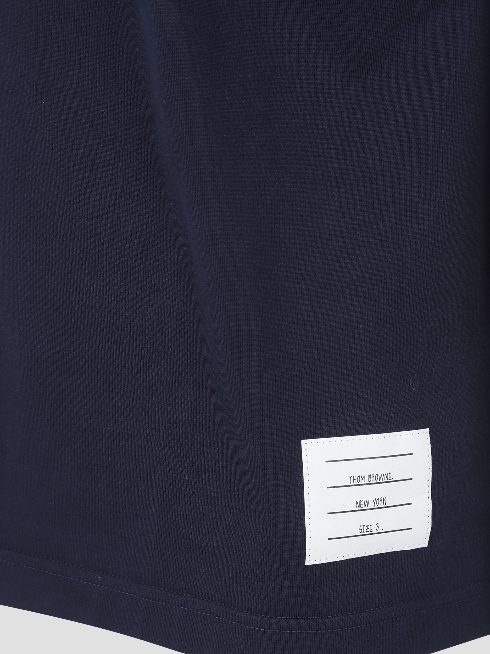 THOM BROWNE Oversize Short-Sleeve Tee