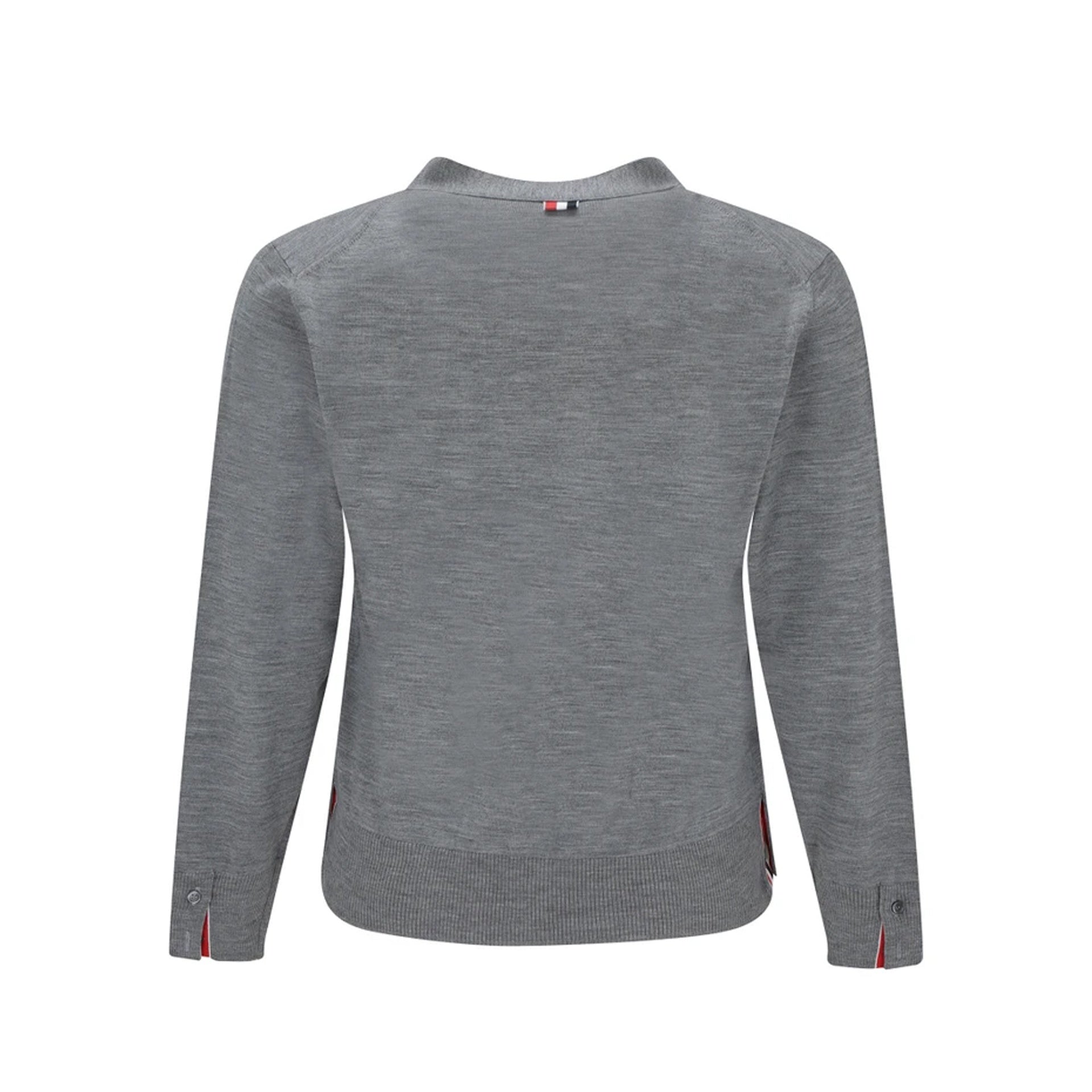 THOM BROWNE Wool Cardigan for Men