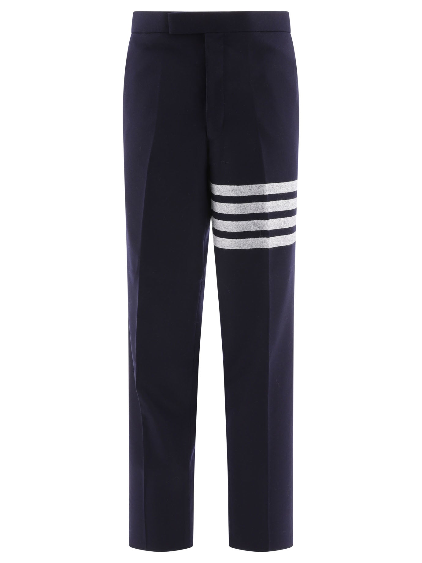THOM BROWNE 4-Bar Regular Fit Trousers