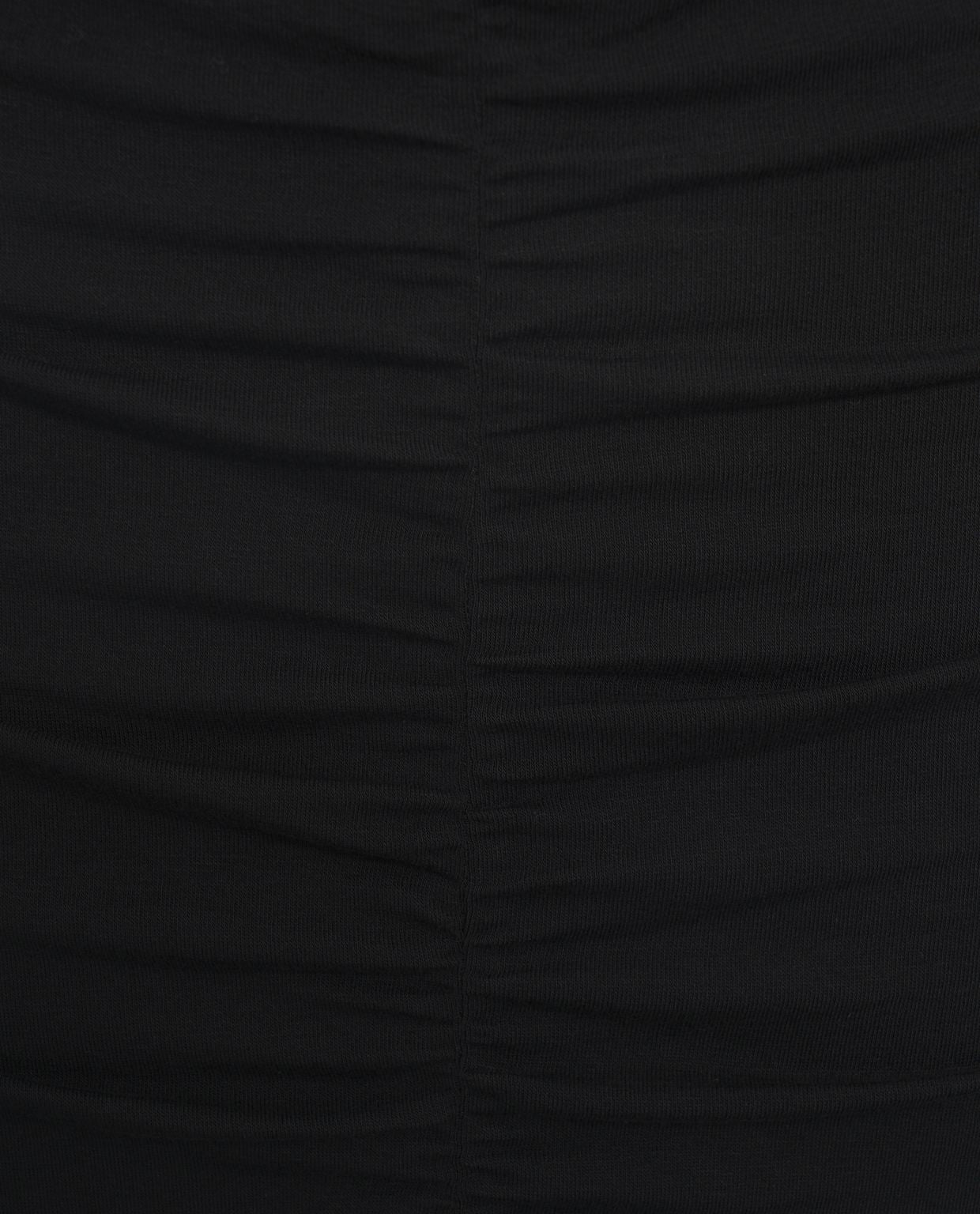 THOM KROM Elegant Midi Dress with High Collar and Cut-Outs