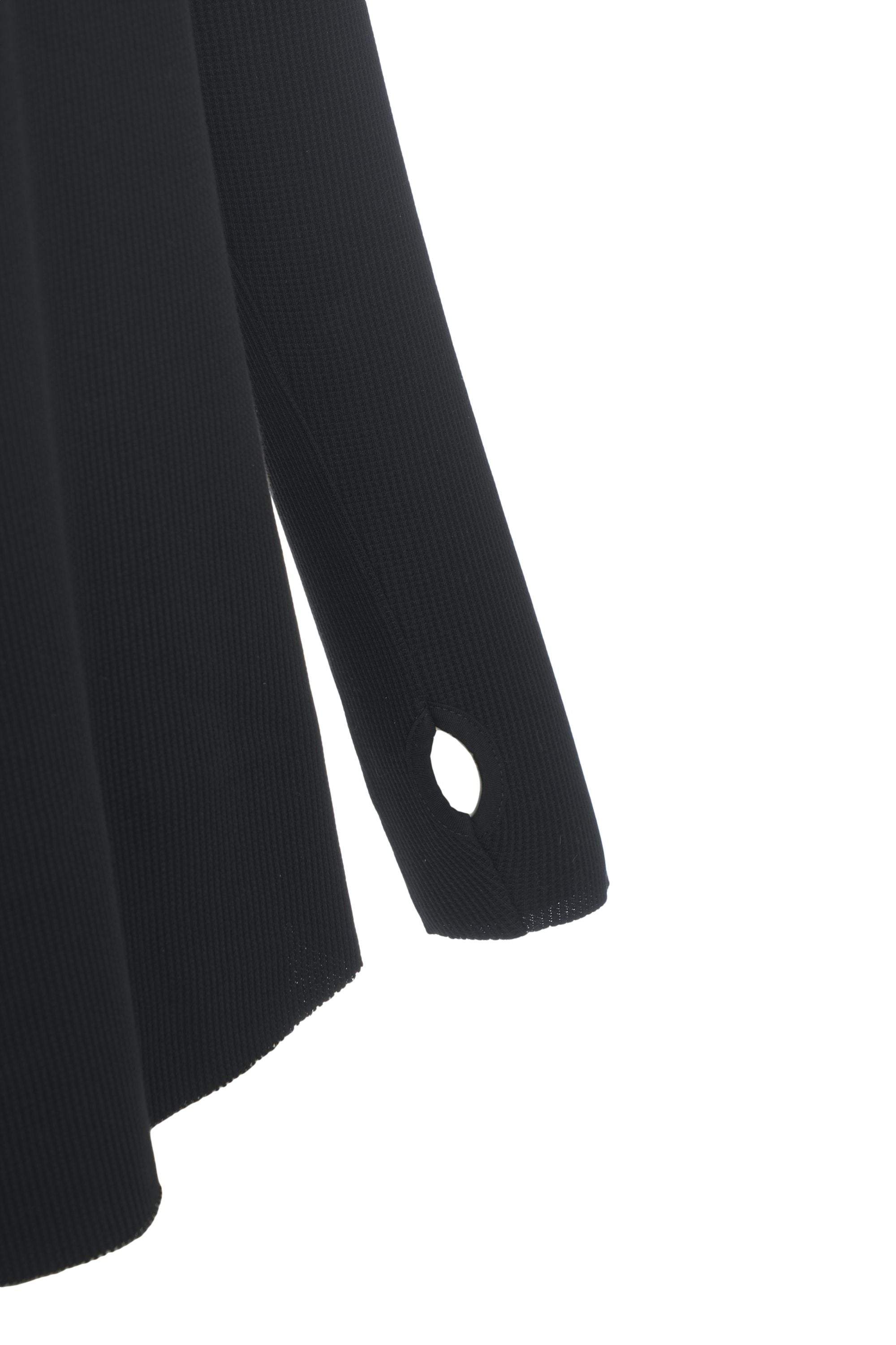 THOM KROM Contemporary Crew Neck Pullover with Thumb Holes - Men's