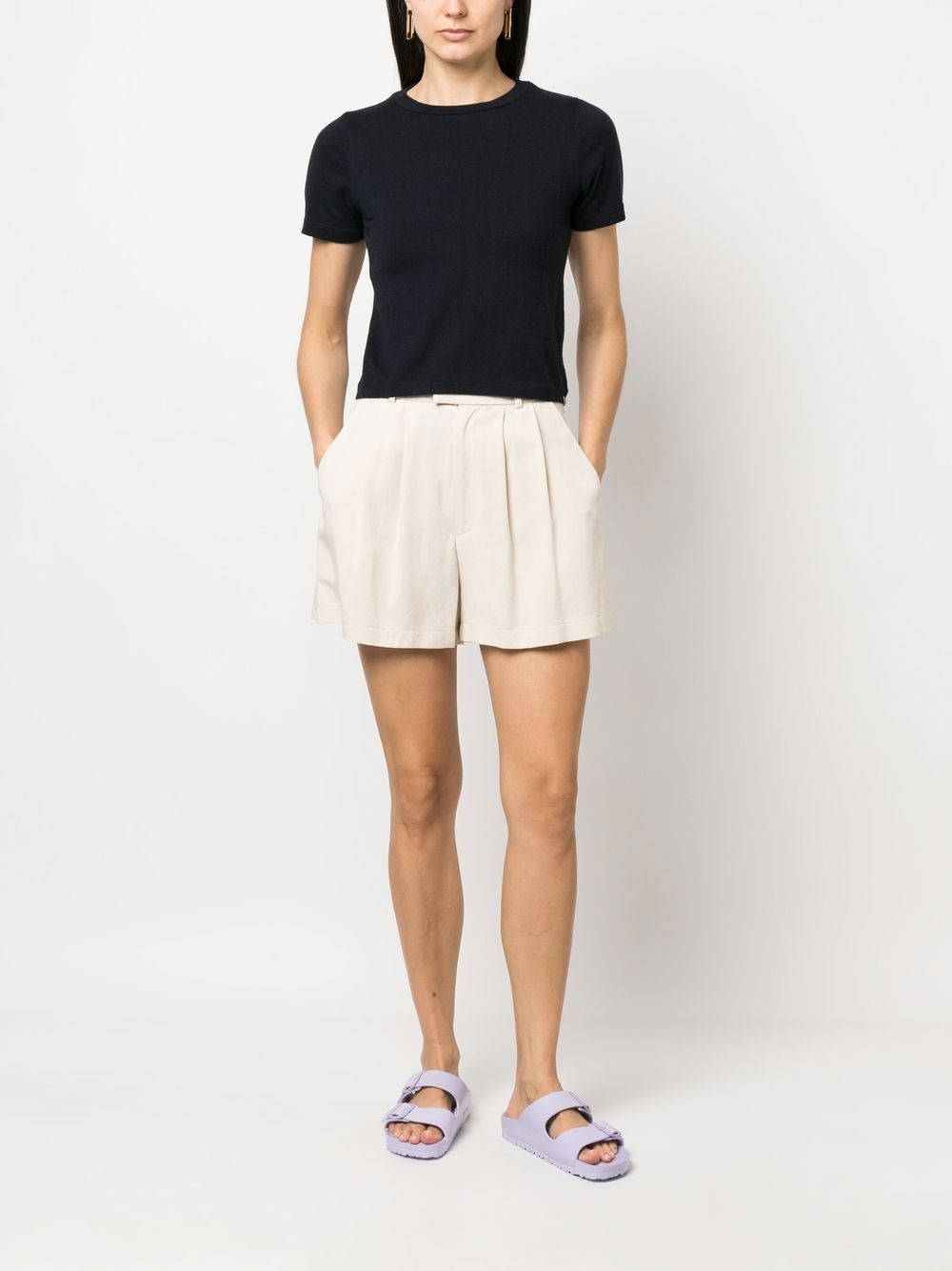 EXTREME CASHMERE Crew Neck Short Sleeve T-Shirts and Polos for Women - FW25