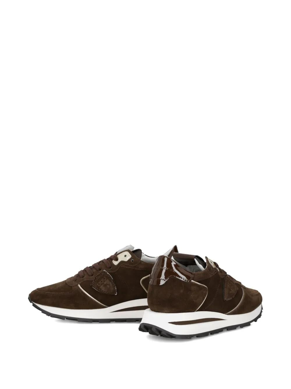 PHILIPPE MODEL PARIS Low-Top Suede Lace-Up Sneakers for Women