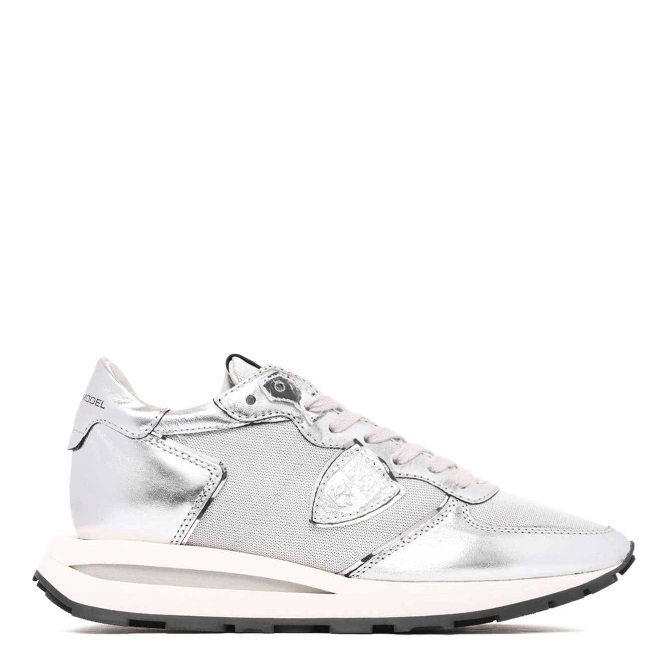 PHILIPPE MODEL PARIS Women’s Leather Sneakers - Metallic Finish
