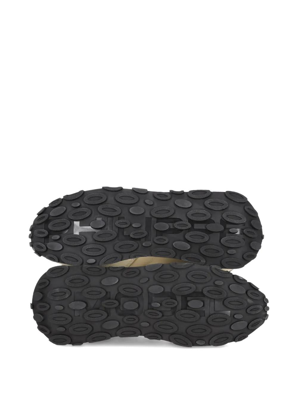 PHILIPPE MODEL PARIS Haute Logo Sneaker with Leather Paneling - Women's Low-Tops