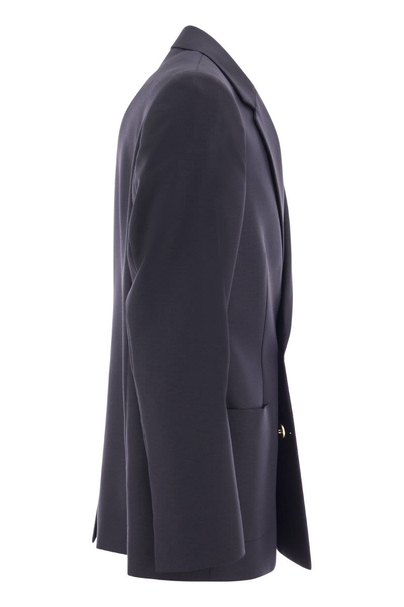 PT01 Double-Breasted Wool Blend Jacket