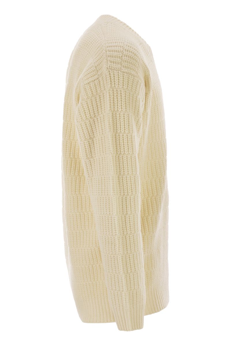 PT TORINO Men's V-Neck Wool Sweater