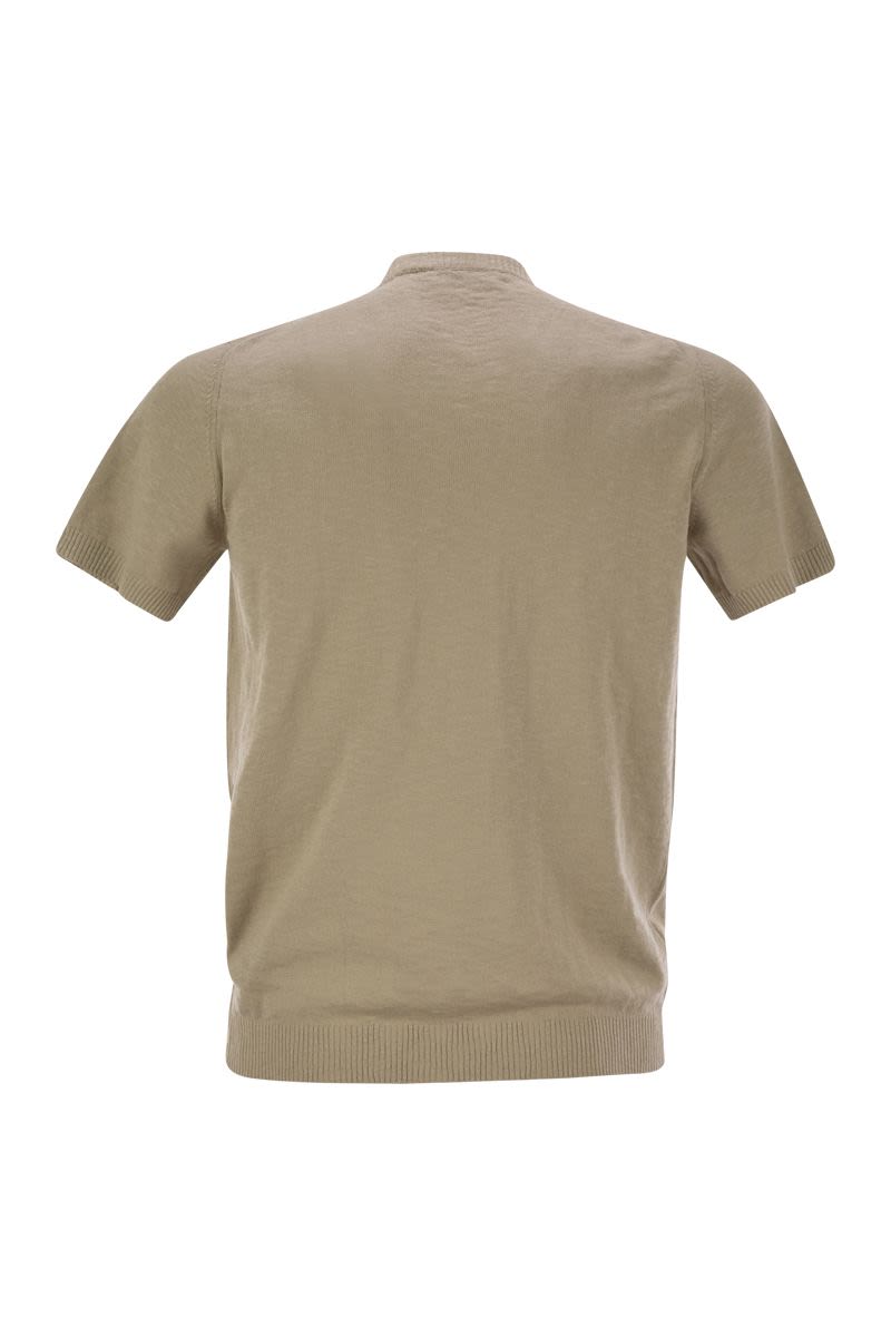 PT TORINO Men's Crew-Neck Short-Sleeved Cotton T-Shirt