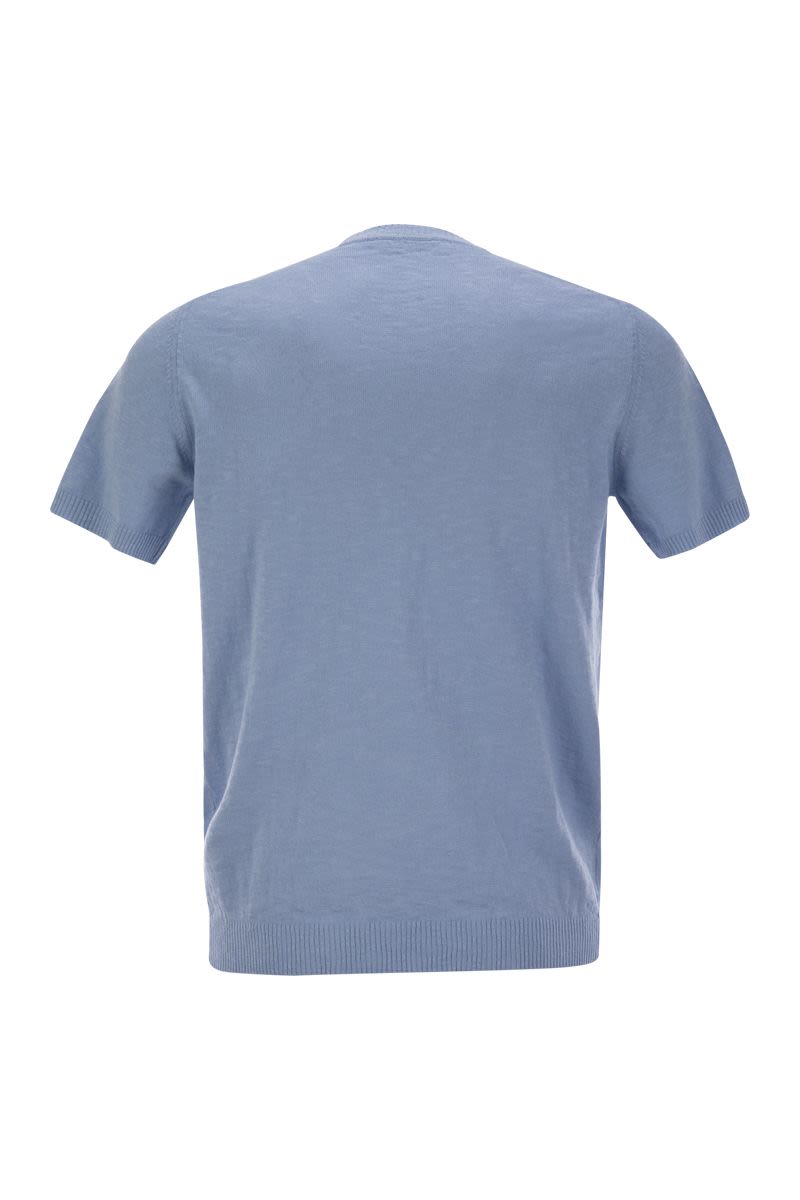 PT TORINO Crew-Neck Short-Sleeve Cotton T-Shirt