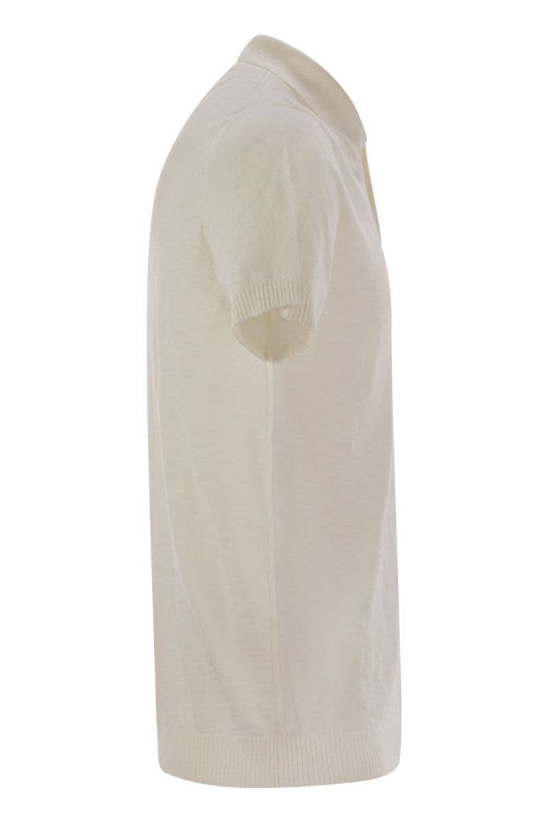 PT TORINO Slim Fit Short Sleeve Cotton Polo Shirt