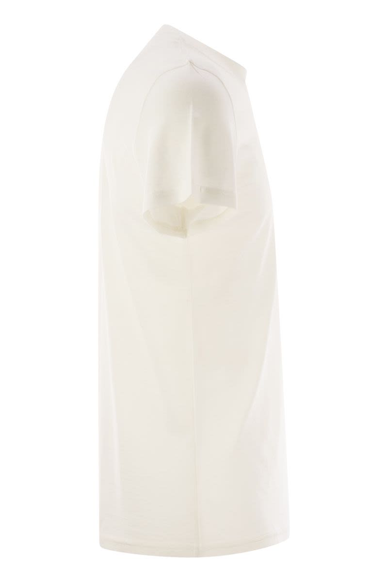 PT01 Deluxe Cotton-Silk Slim Fit T-Shirt