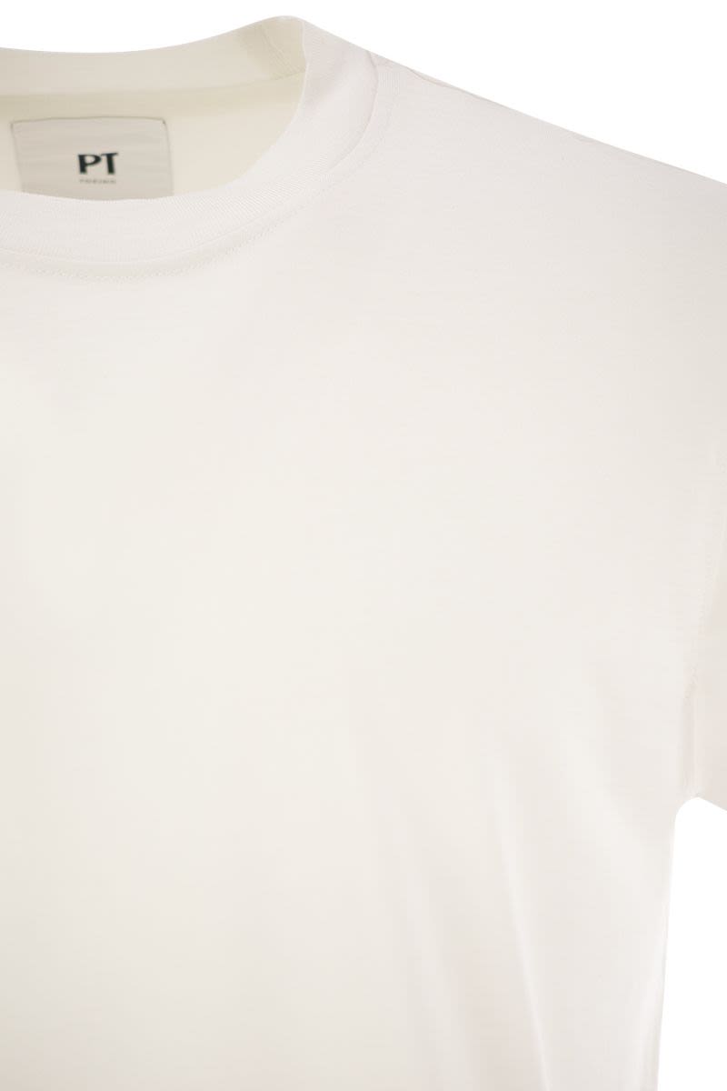 PT01 Deluxe Cotton-Silk Slim Fit T-Shirt