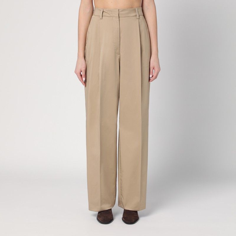 THE LATEST Wide Axel Trousers - High Waist Fit