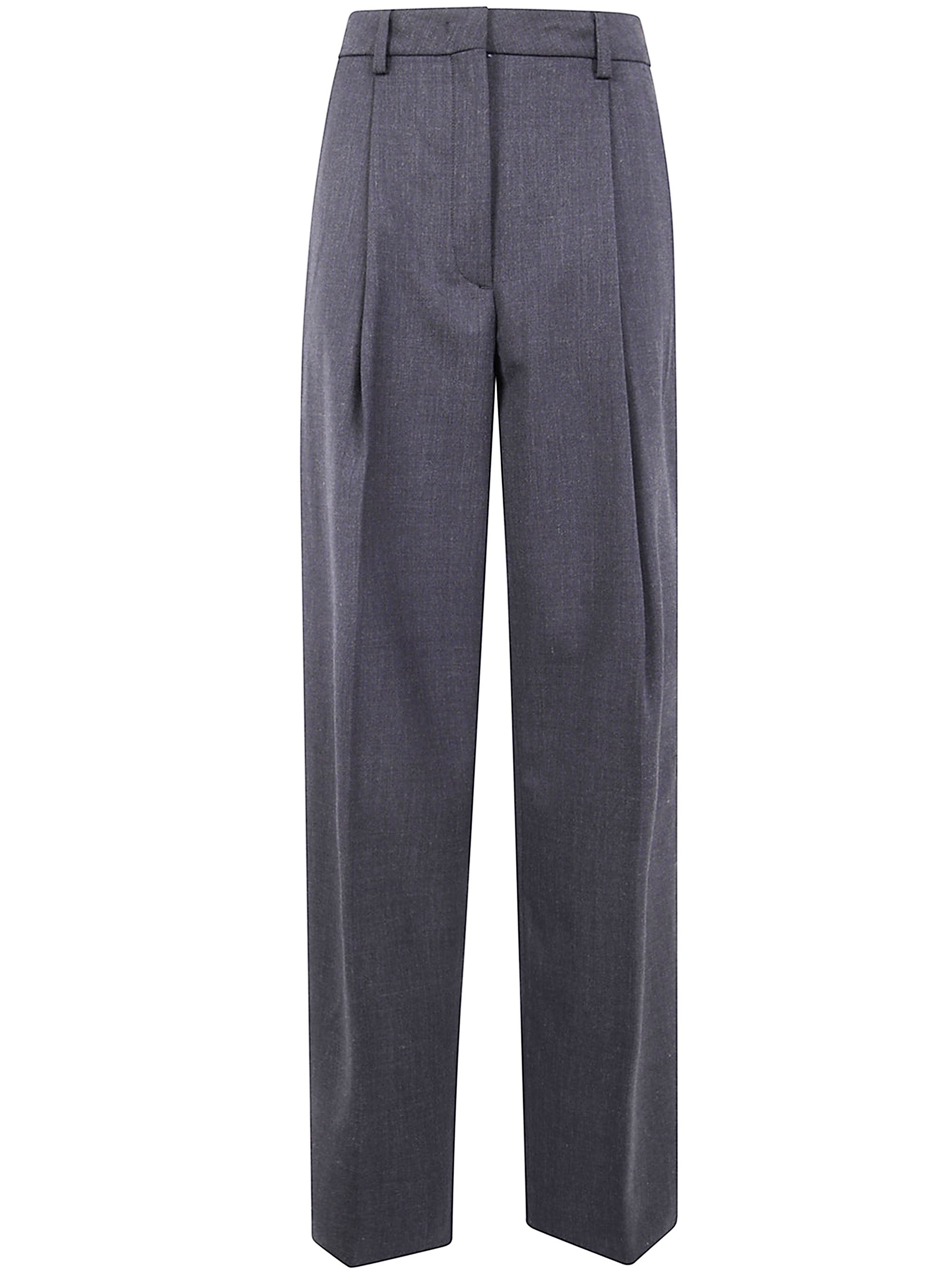 THE LATEST Mini Wool-Polyester Trousers