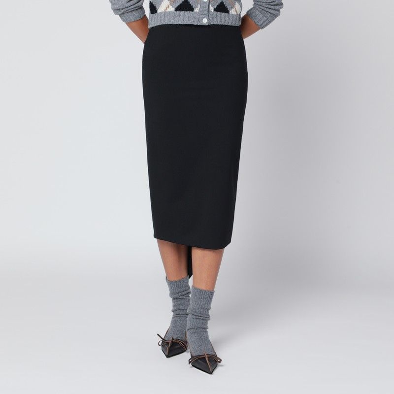 THE LATEST Chic Cotton Midi Skirt