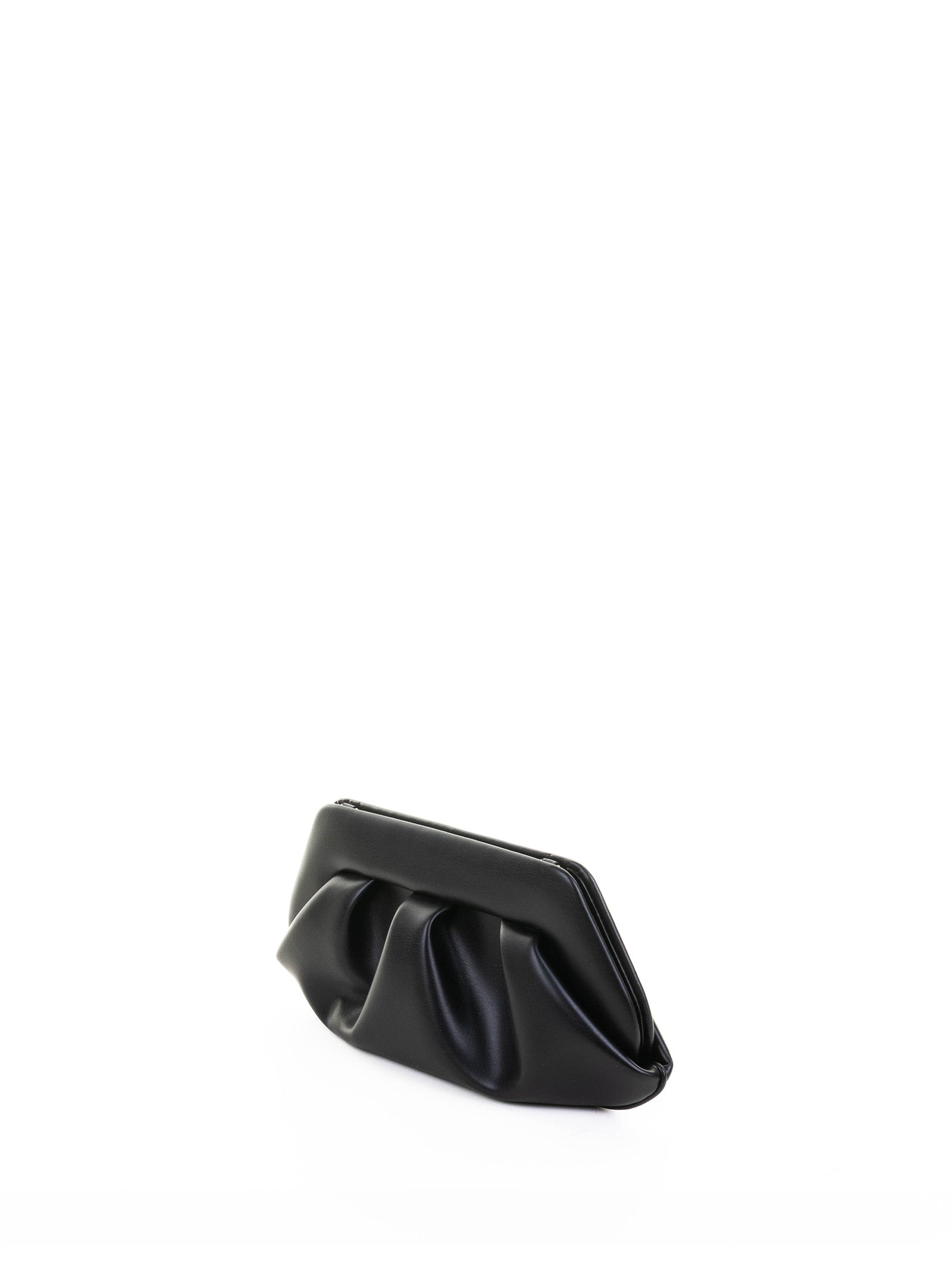 THEMOIRè Vegan Fabric Clutch Handbag with Removable Strap