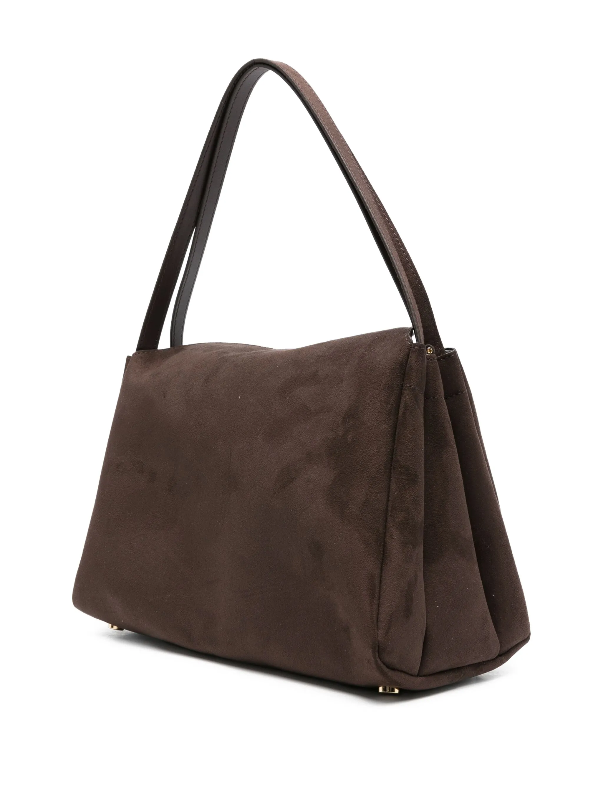 THEMOIRè Suede Eudora Shoulder and Crossbody Handbag