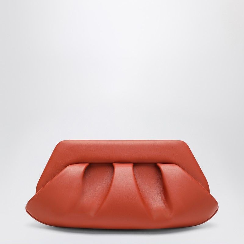 THEMOIRè Chic Mini Clutch with Decorative Ruffles