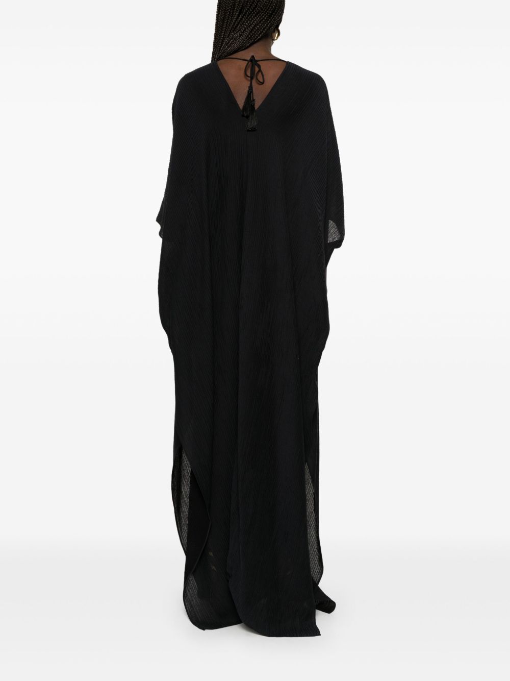 TALLER MARMO Elegant Kaftan Dress with Rear Tie Fastening
