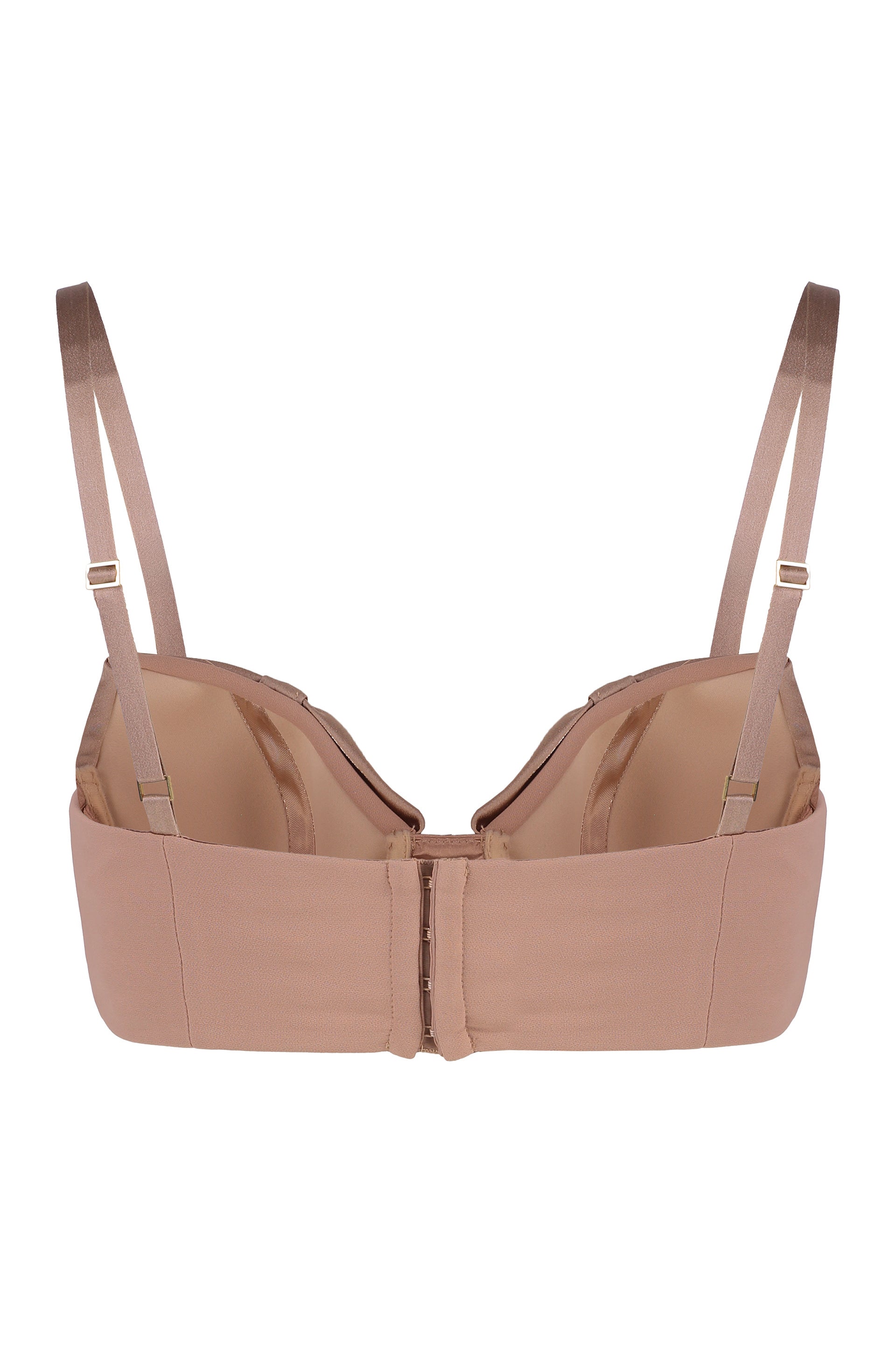 ELISABETTA FRANCHI Tie Details Creased Pleated Mini Top