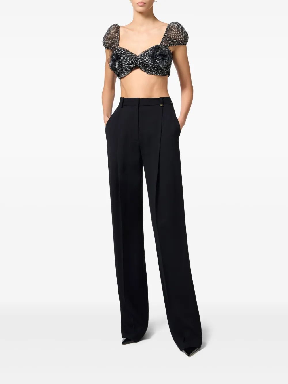 ELISABETTA FRANCHI Polka Dot Print Top for Women