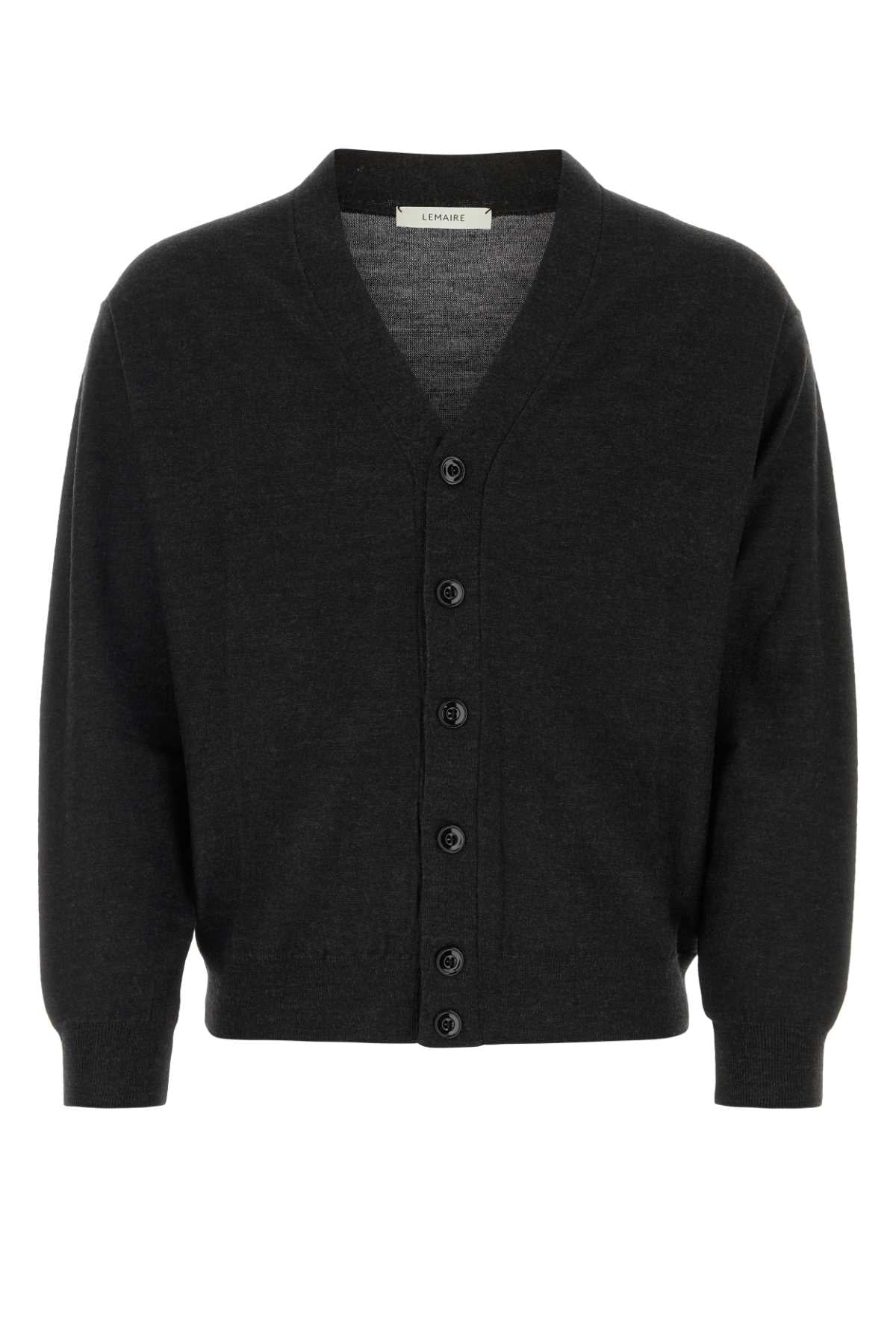 LEMAIRE Wool-Blend Cardigan with Asymmetric Closure for Men