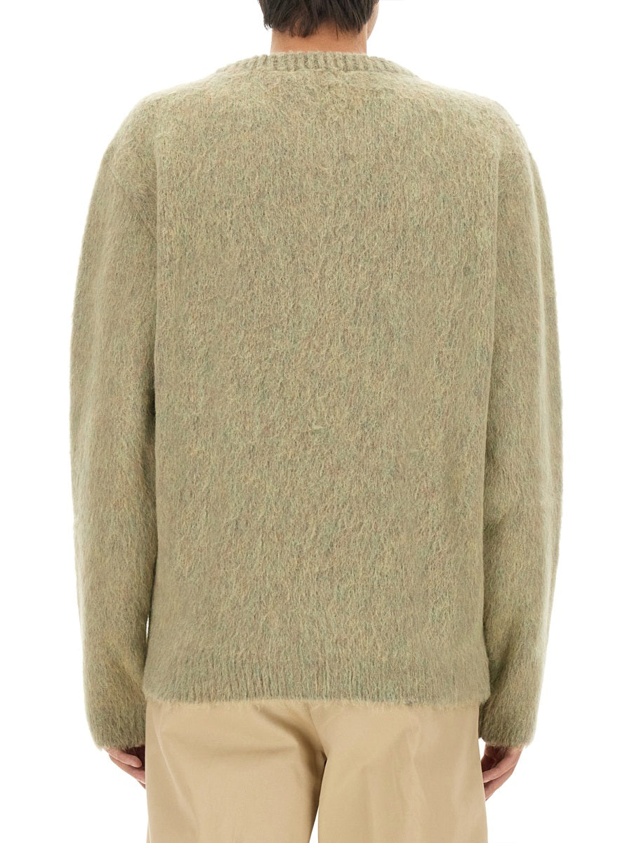 LEMAIRE Brushed Wool Sweater - Regular Fit, Size L