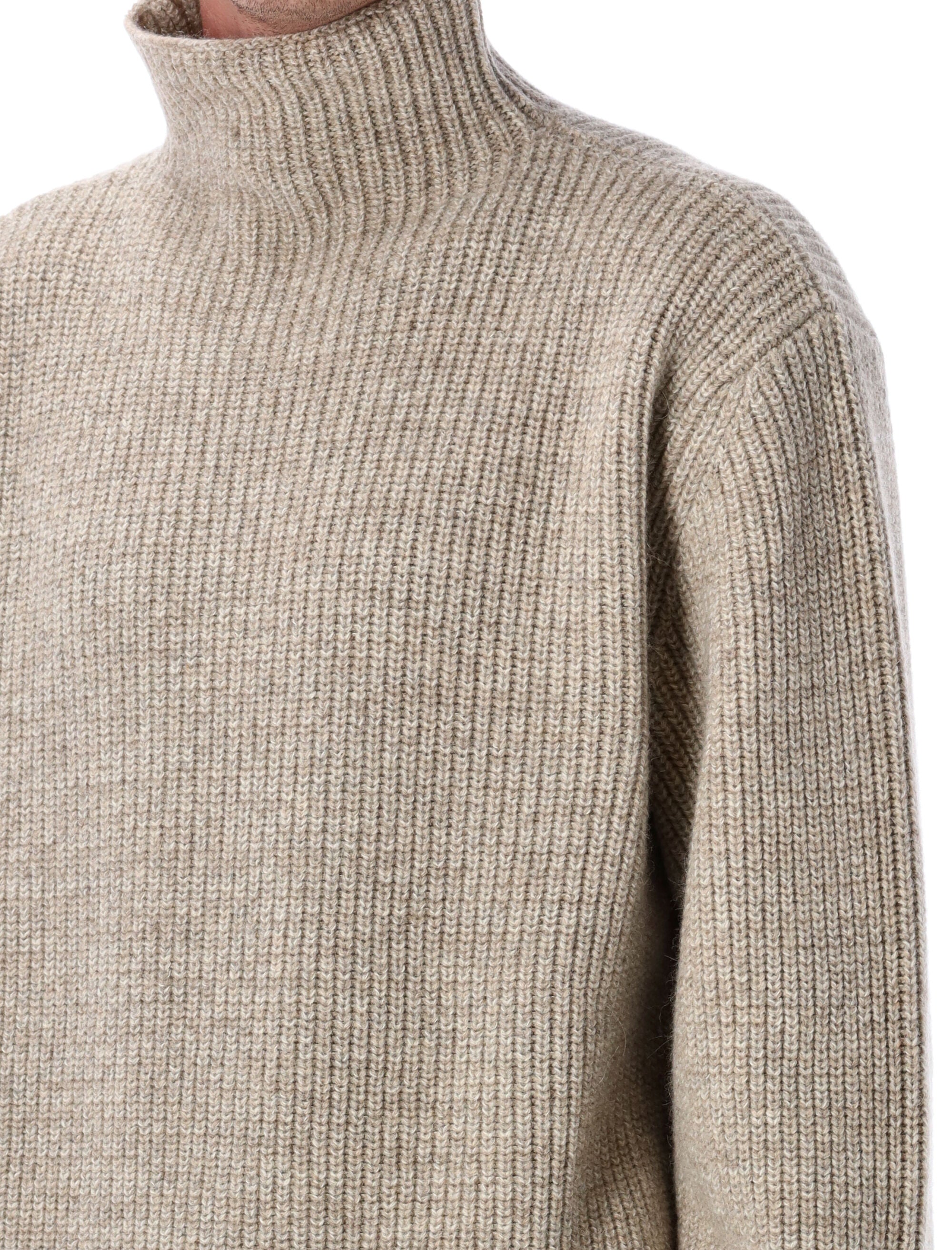 LEMAIRE Oversized High Neck Sweater for Men