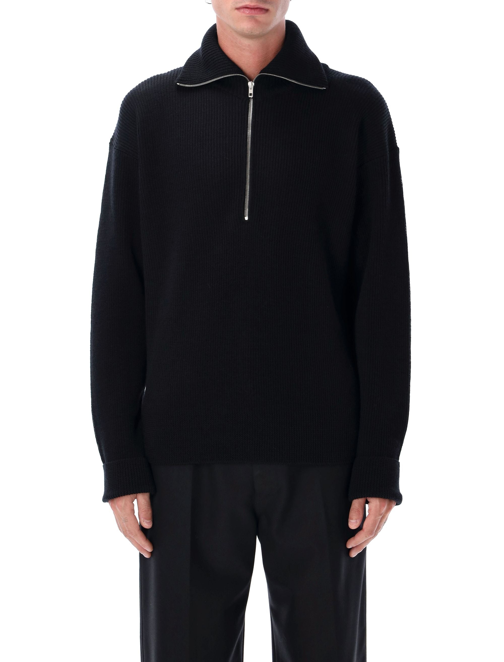 LEMAIRE Men's Wool Zip Sweater