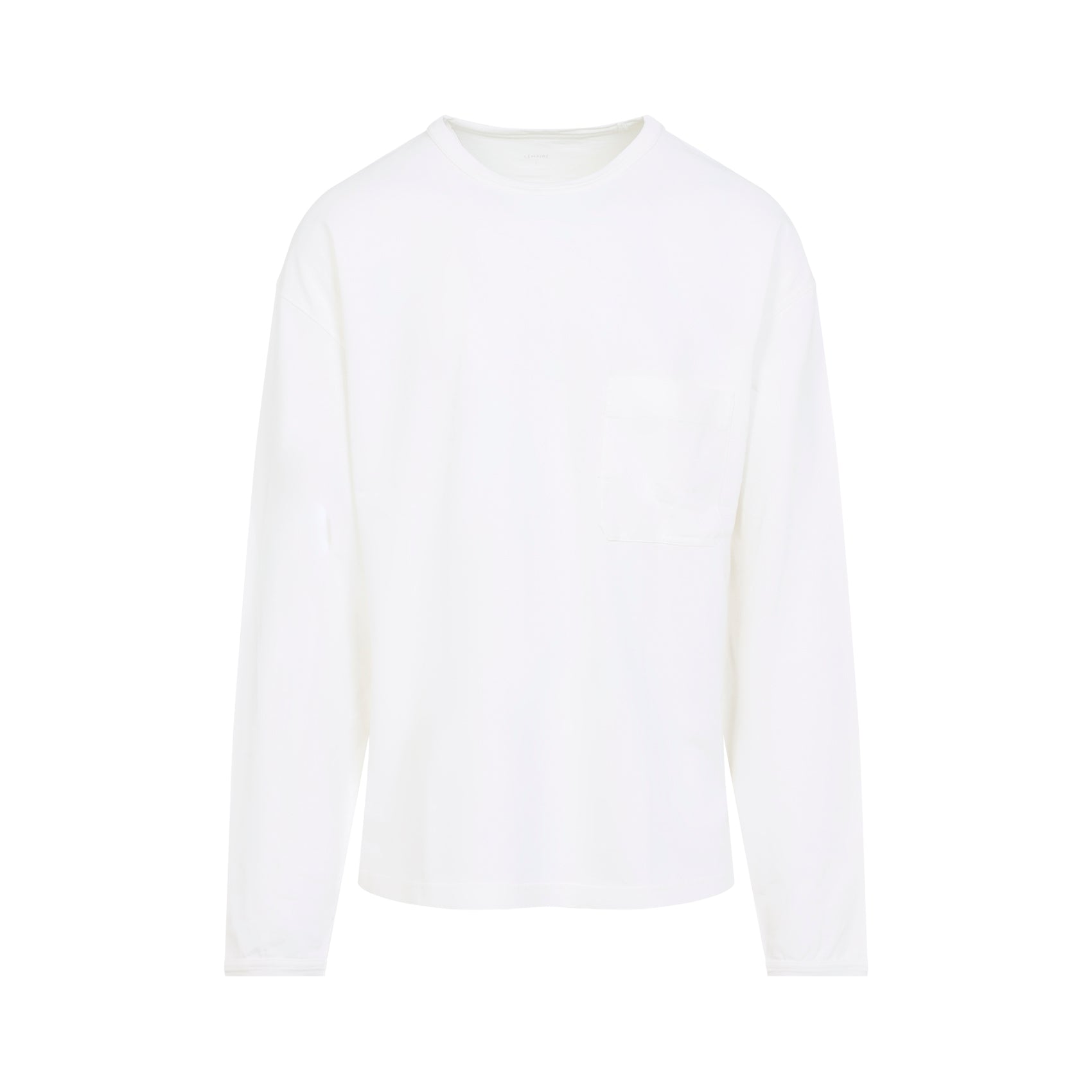 LEMAIRE Men's Long Sleeve Cotton T-Shirt