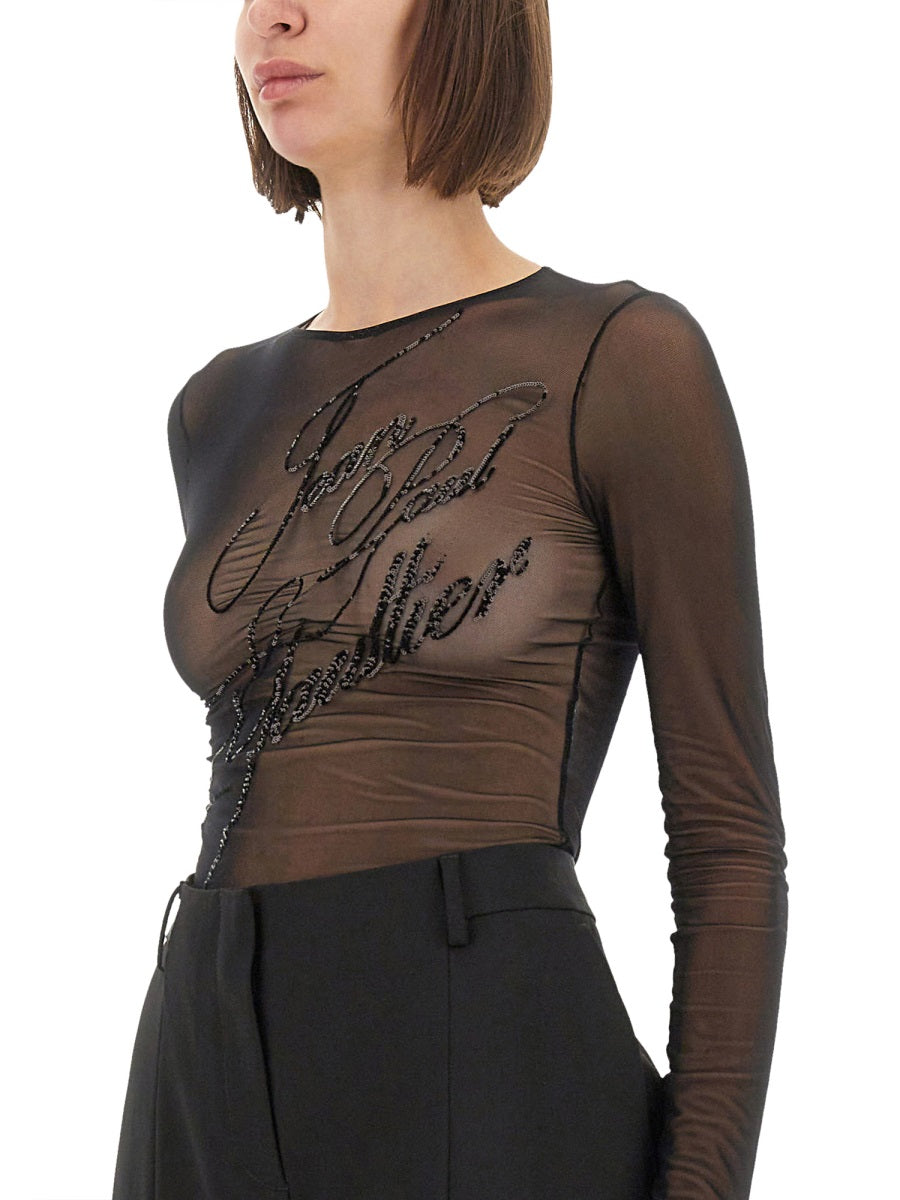JEAN PAUL GAULTIER Polyamide Elastane Women's Top