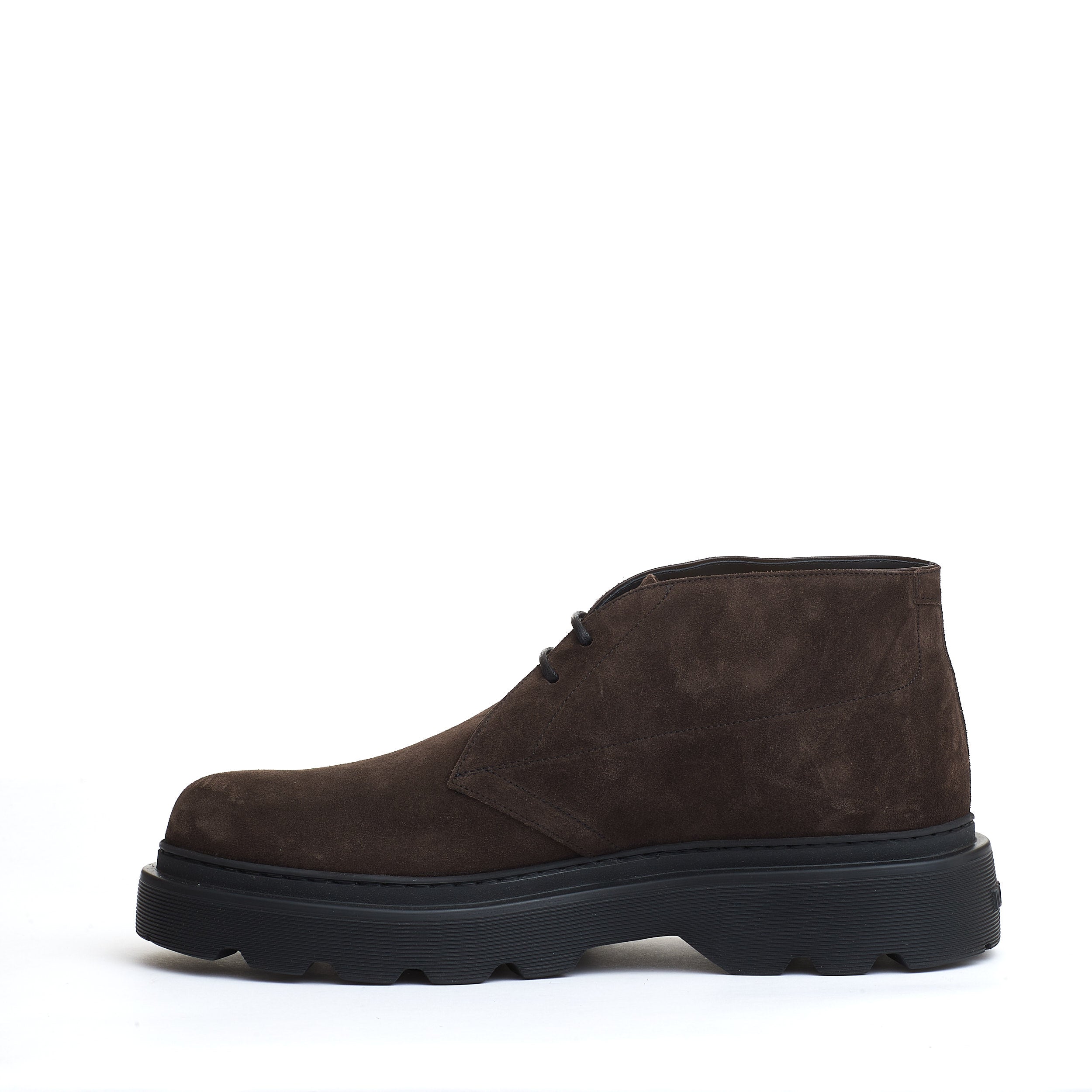 TOD'S Thick Sole Suede Ankle Boot for Men