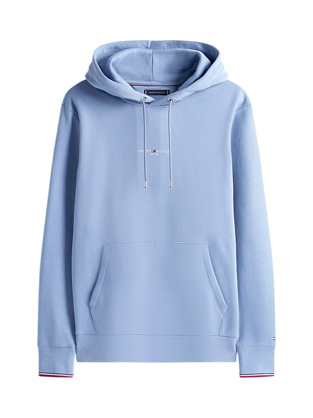 TOMMY HILFIGER Classic Fit Hoodie with Contrasting Stripes