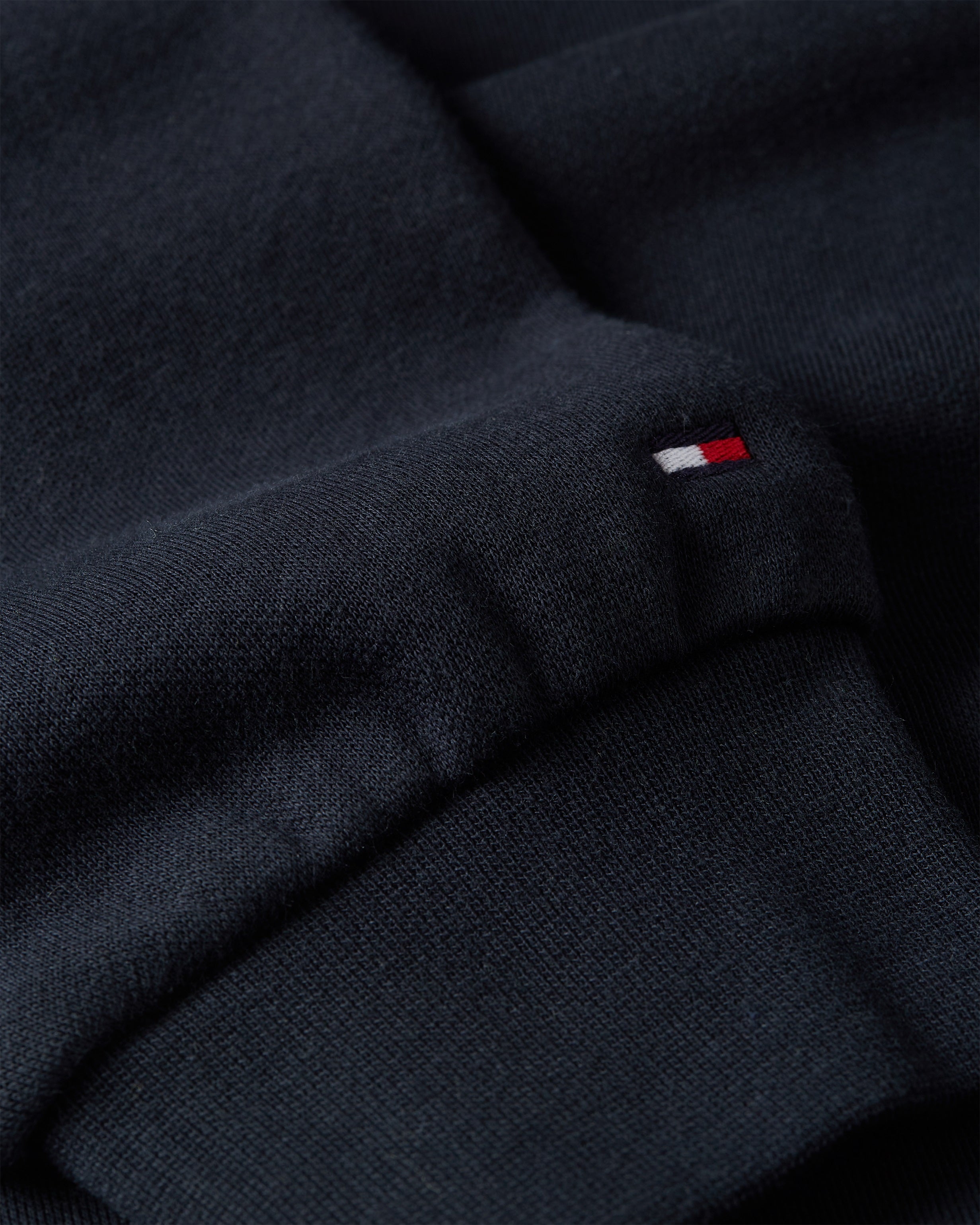 TOMMY HILFIGER Men's Full Zip Mock Neck Pullover Sweatshirt