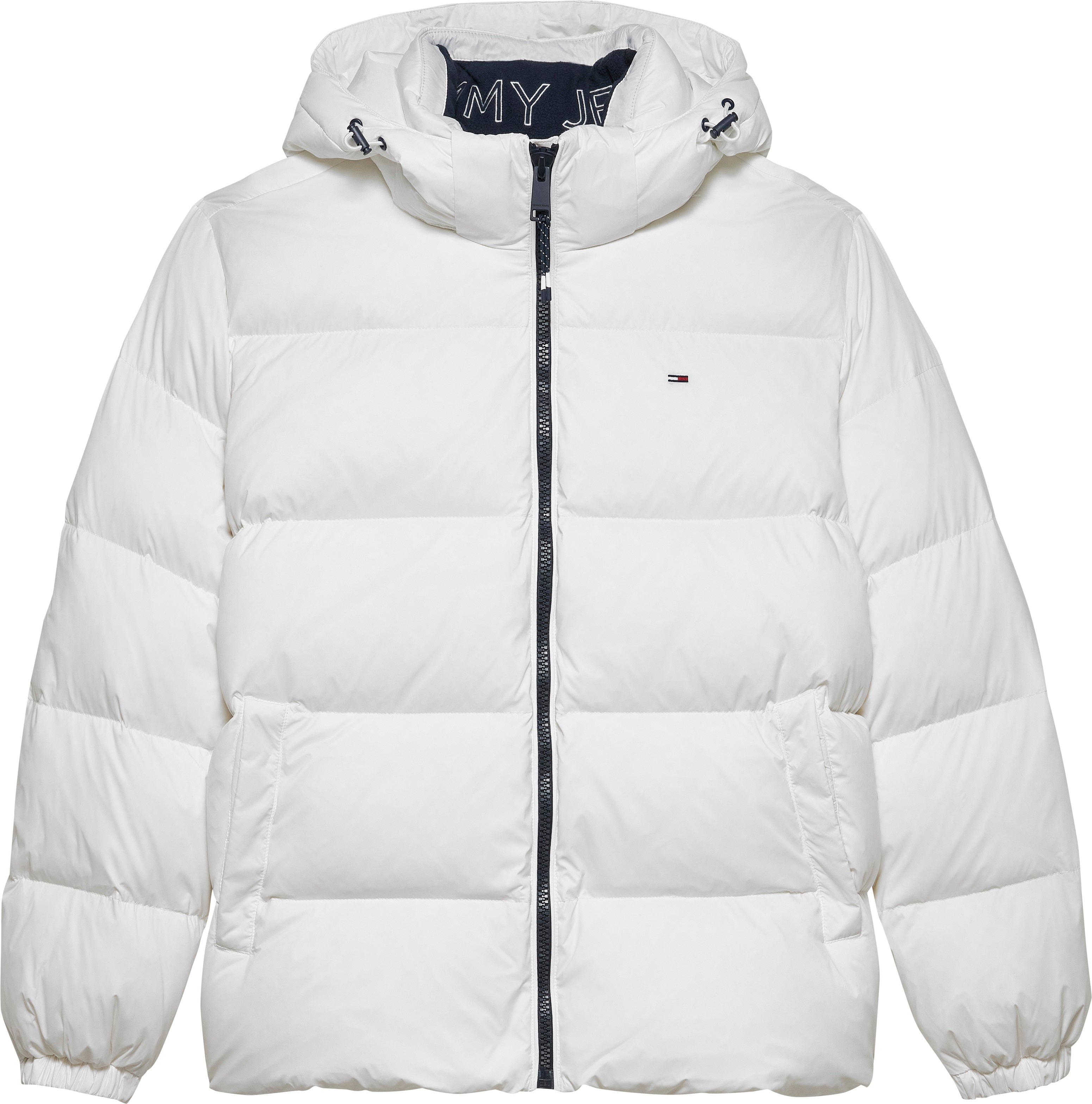 TOMMY JEANS Men's Regular Fit Jacket with Removable Hood