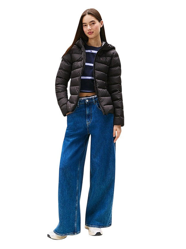 TOMMY JEANS Hooded Down Jacket for Women - Regular Fit