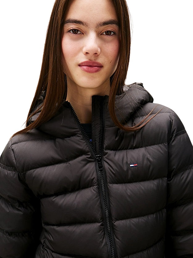TOMMY JEANS Hooded Down Jacket for Women - Regular Fit